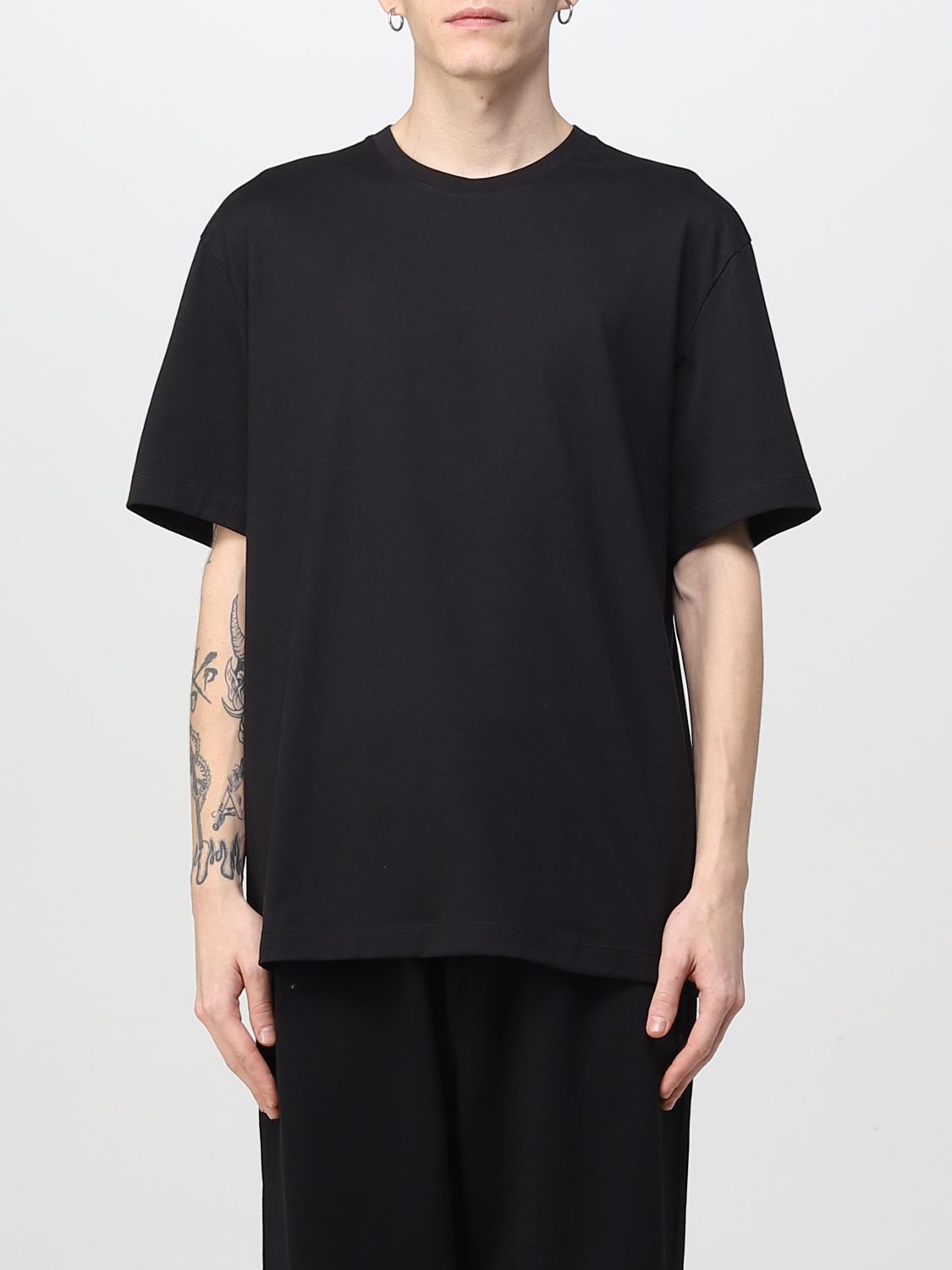 Y-3: t-shirt for man - Black | Y-3 t-shirt FN3348 online on GIGLIO.COM