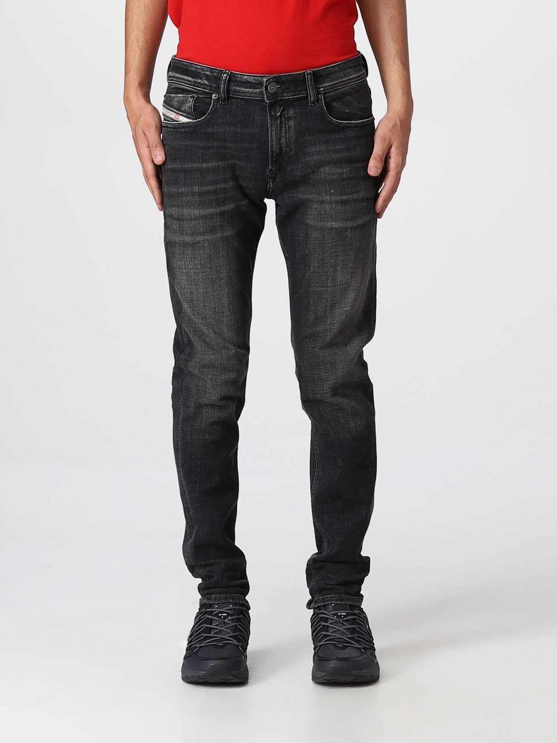 Hoorzitting Reusachtig kloof DIESEL: jeans for man - Black | Diesel jeans A0359509D88 online on  GIGLIO.COM