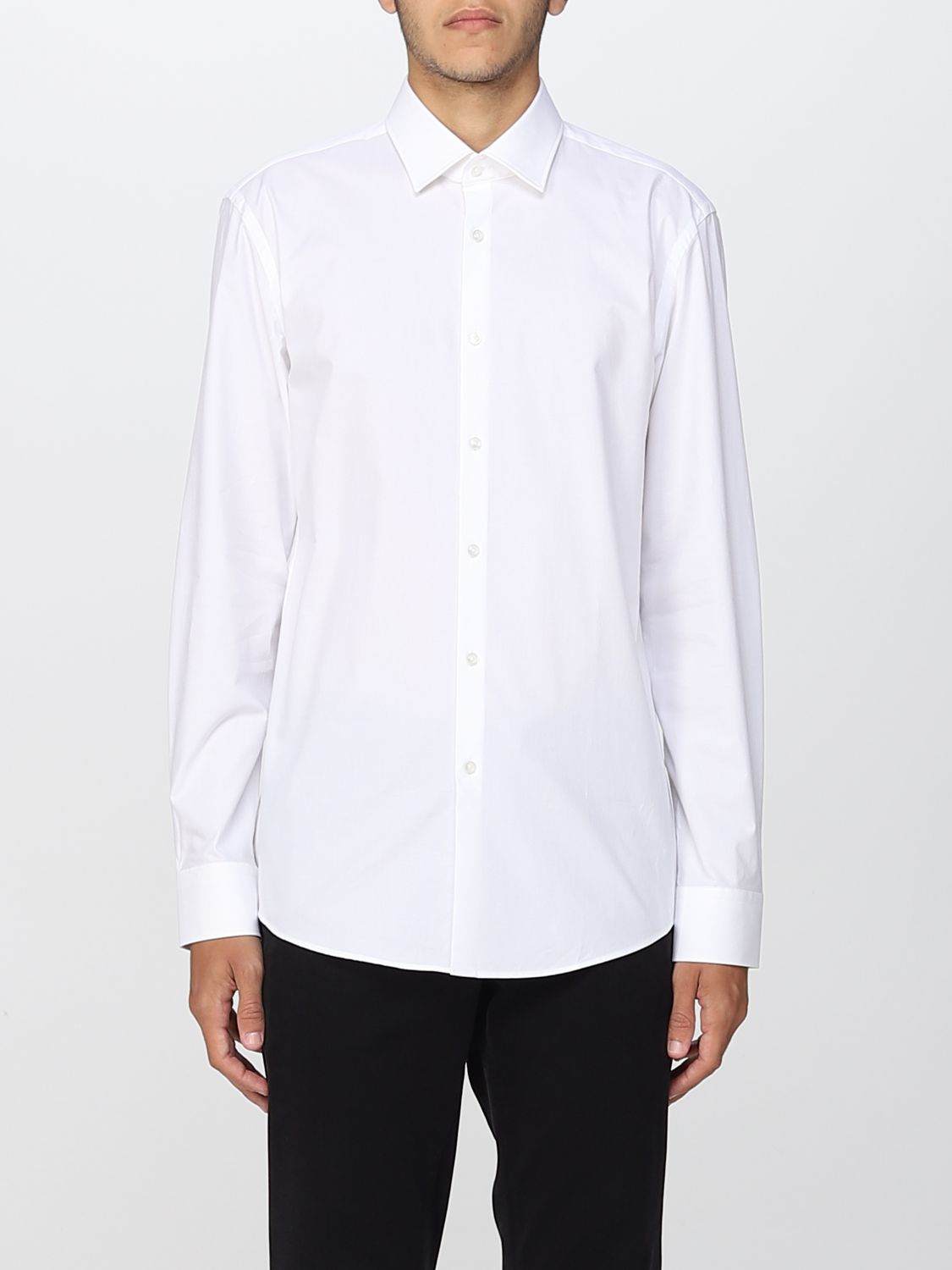 HUGO: shirt for man - White | Hugo shirt 50478268 online on GIGLIO.COM
