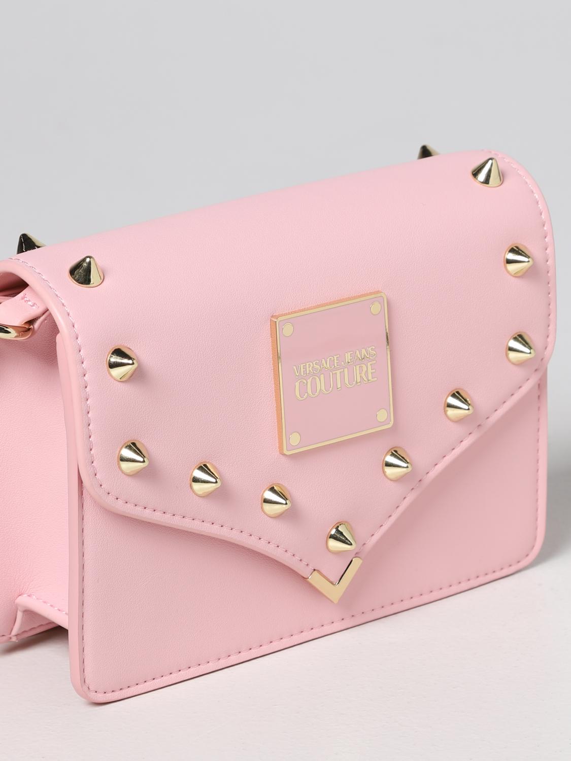 VERSACE JEANS COUTURE mini bags for woman Pink Versace Jeans