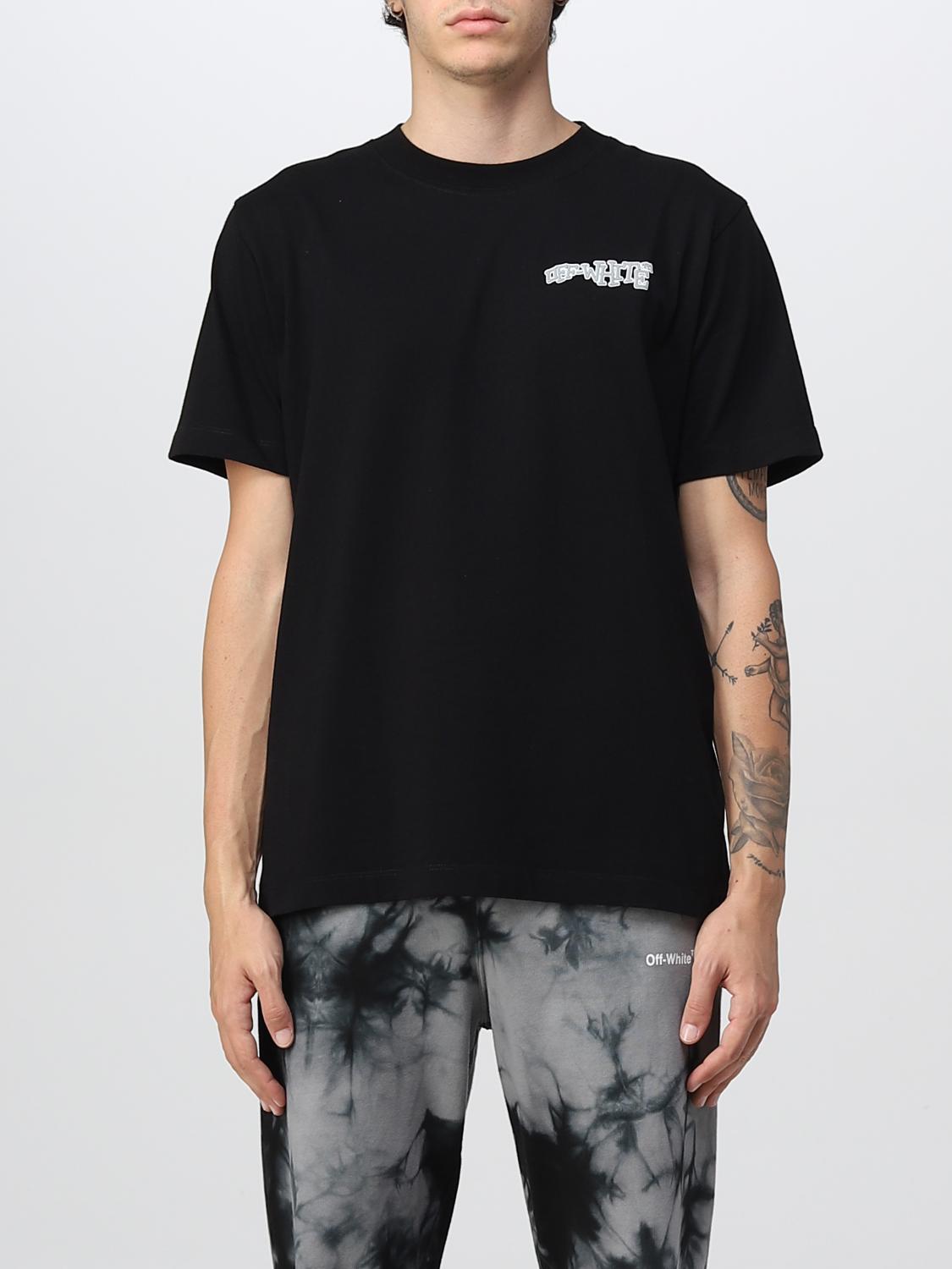 Off-white: T-shirt For Men - Black 