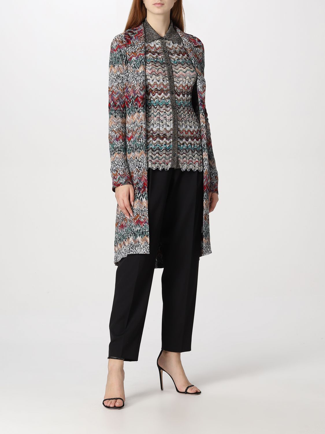 ACBC X MISSONI: coat for woman - Multicolor | Acbc X Missoni coat ...