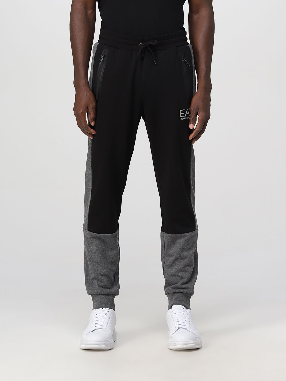 Ea7 Outlet: pants for man - Black | Ea7 pants 6LPP61PJEQZ online at ...