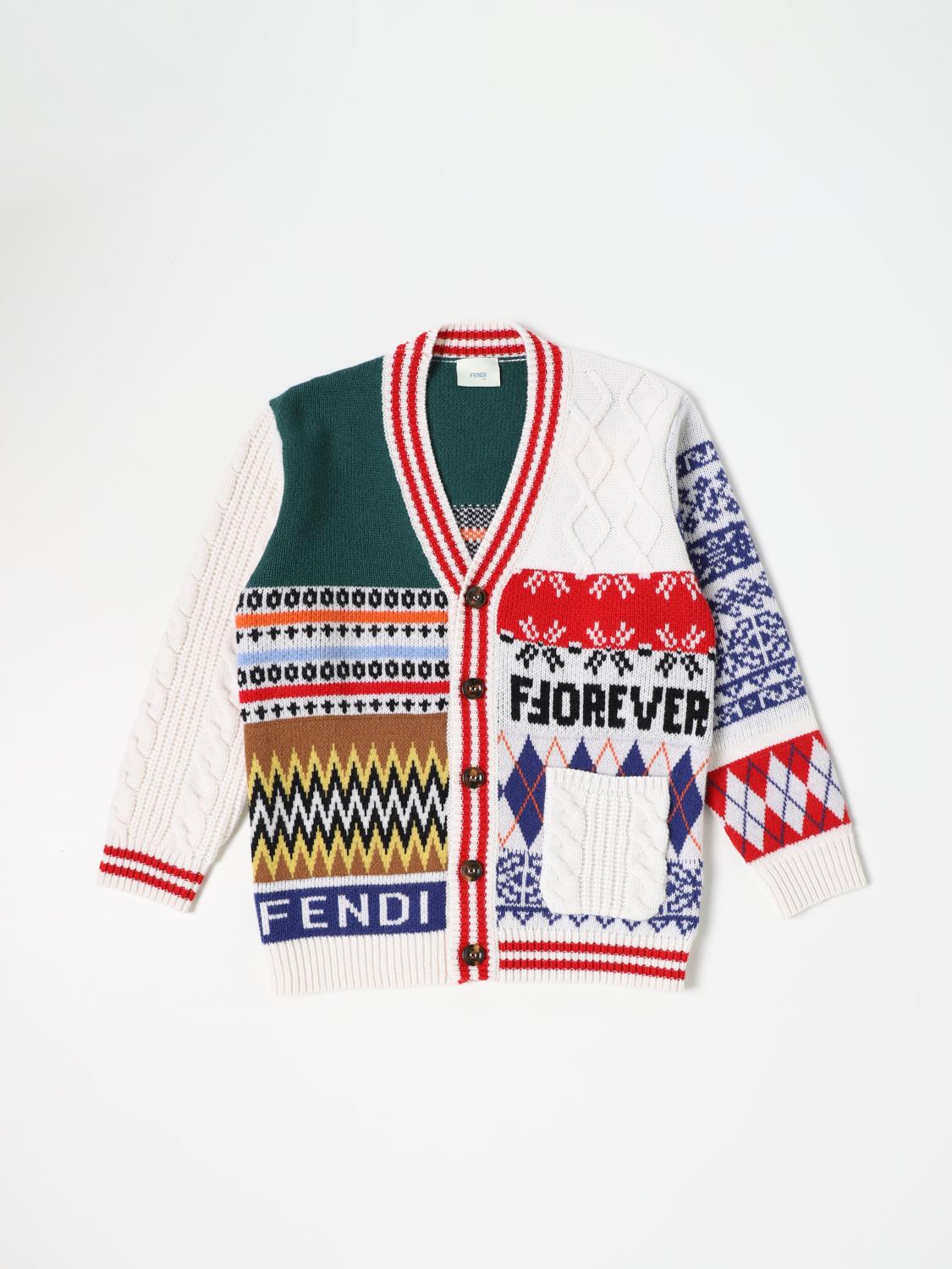 Fendi Kids sweater JUG032AJ37 online on 