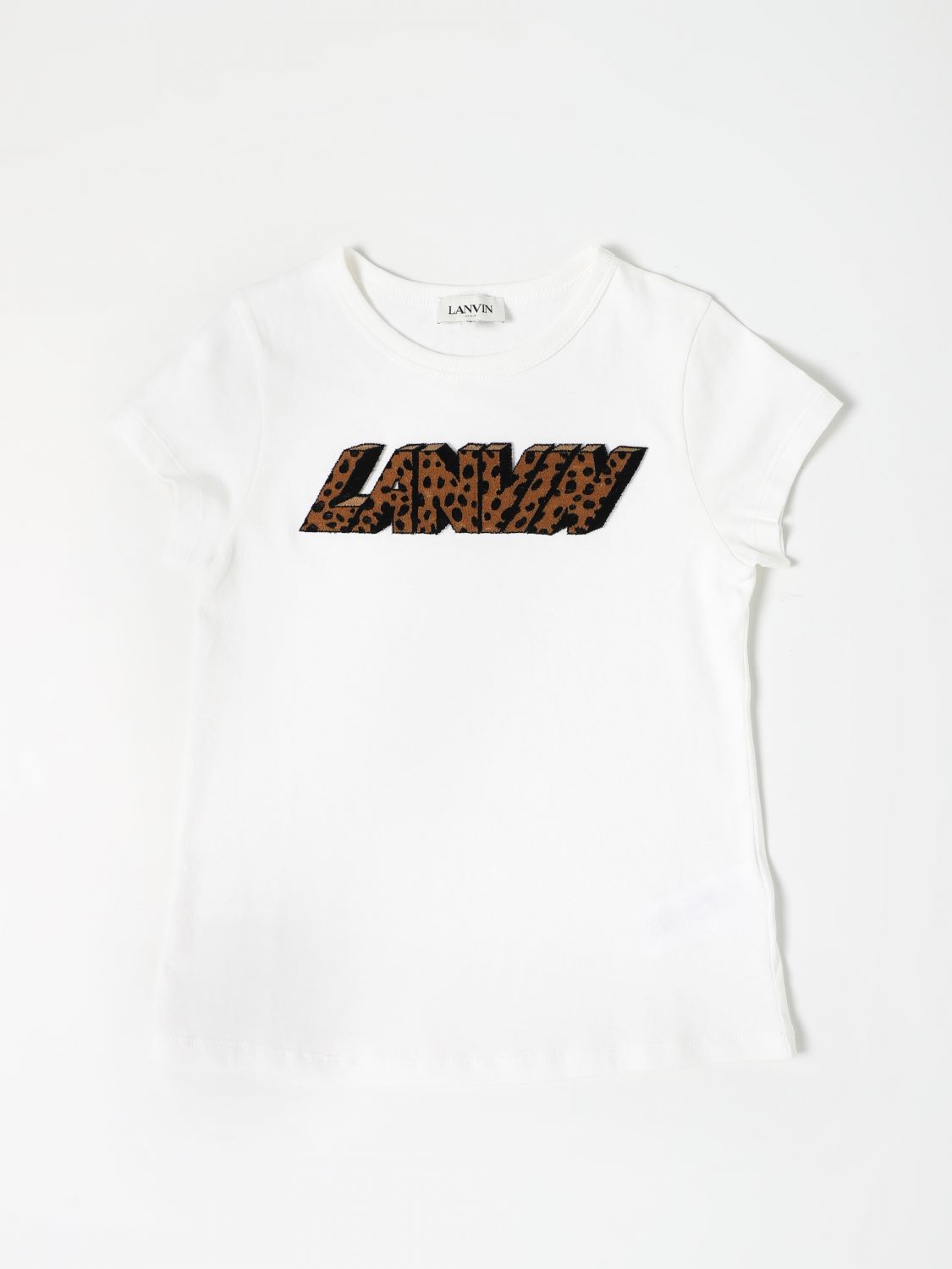 Lanvin Kids' T-shirt  Kinder Farbe Weiss In White