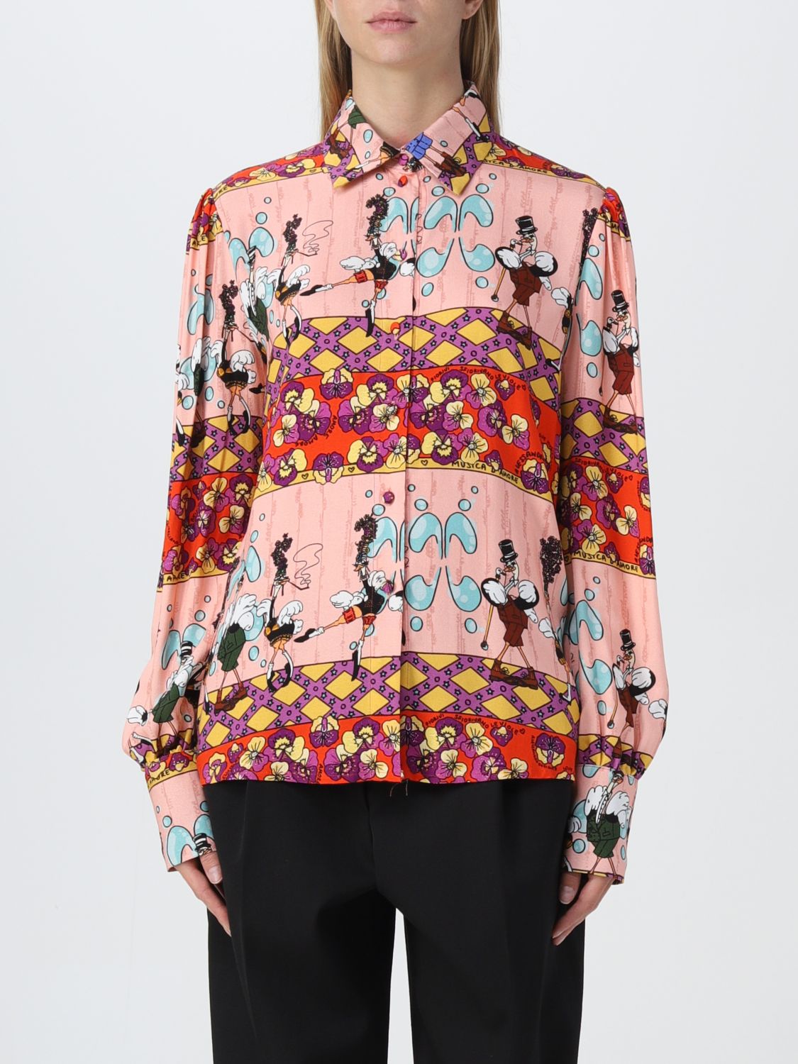 ALESSANDRO ENRIQUEZ: shirt for woman - Multicolor | Alessandro Enriquez ...