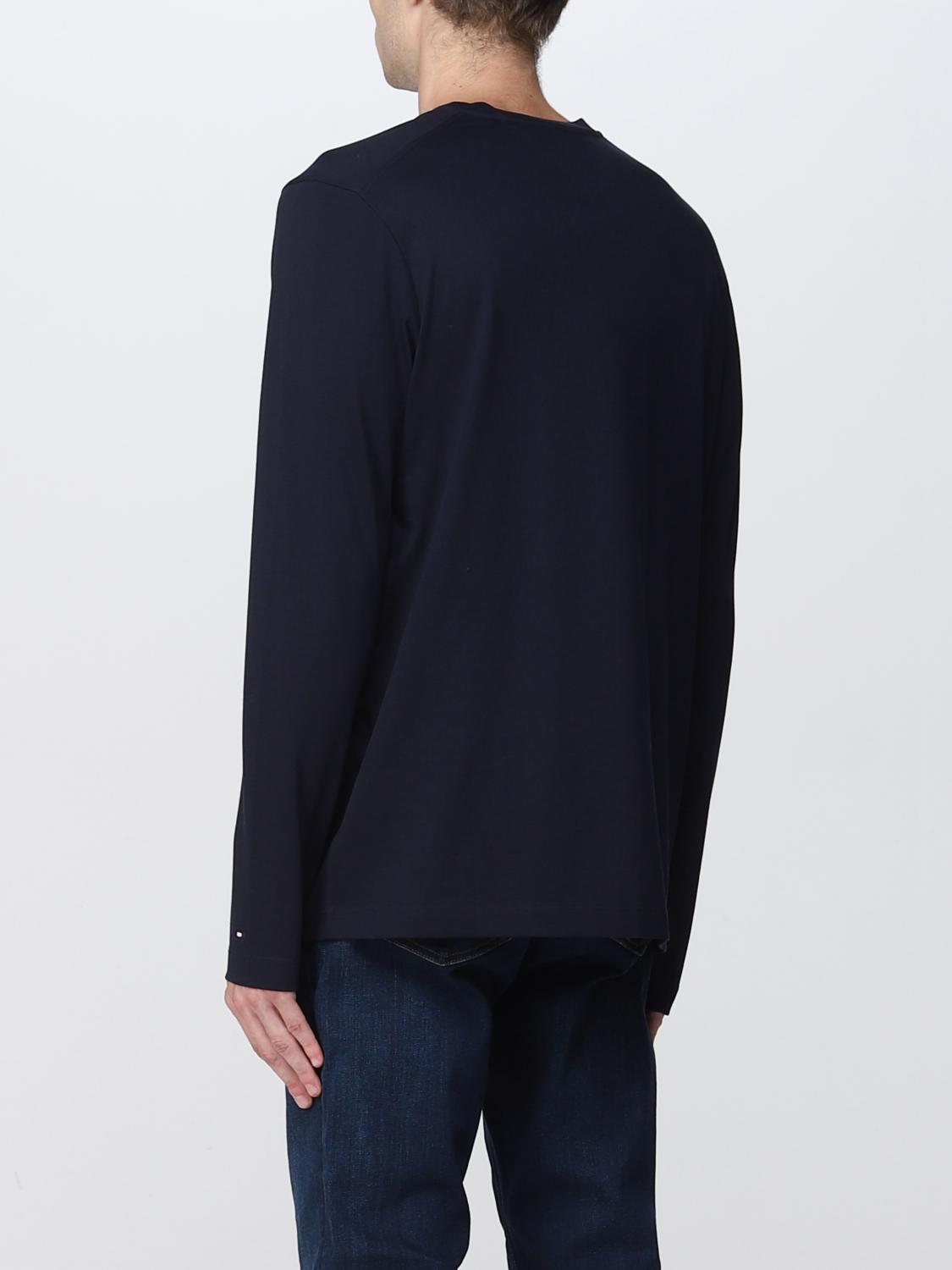 TOMMY HILFIGER basic tshirt with logo Blue Tommy Hilfiger tshirt