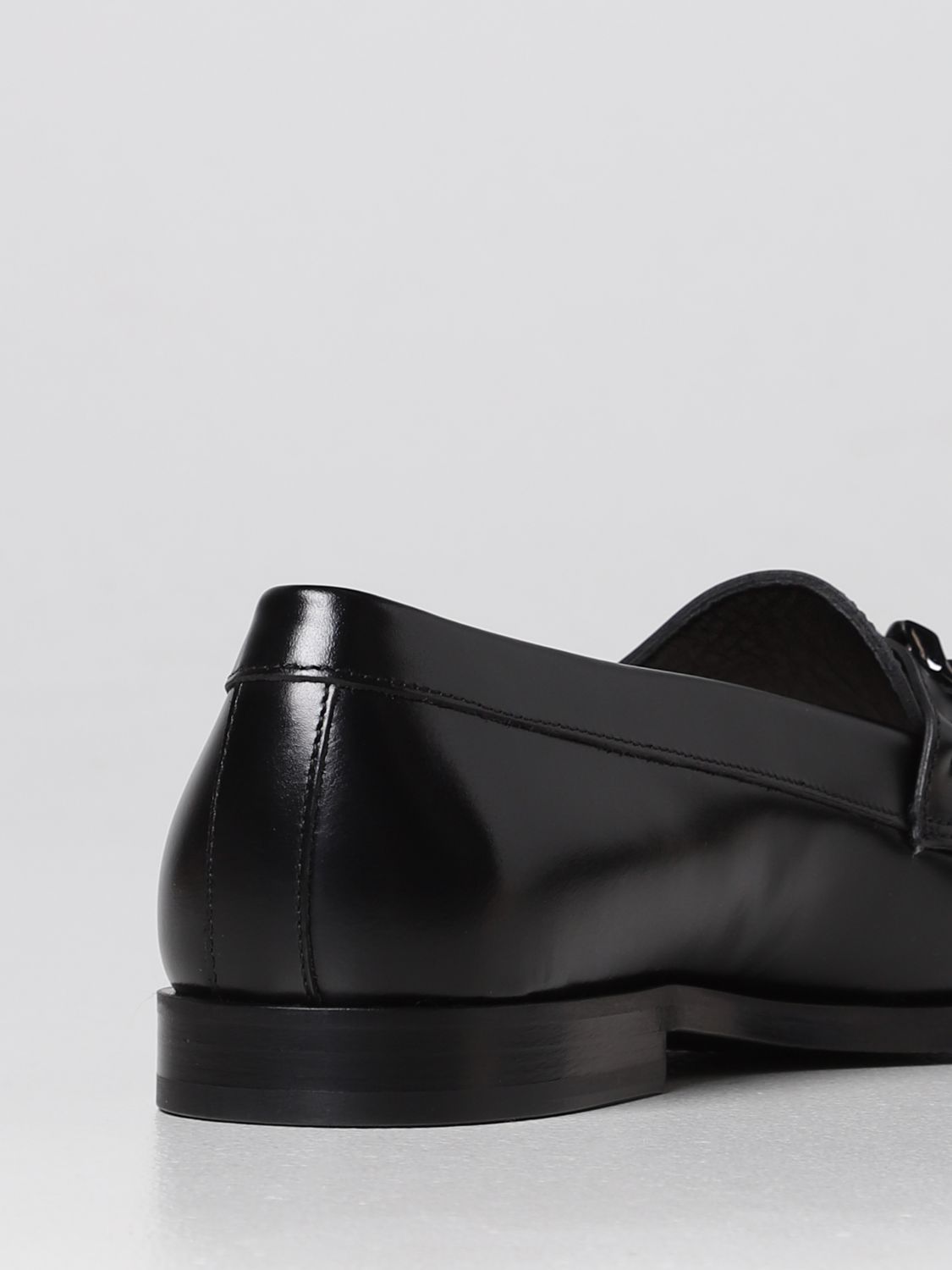 Loafers Valentino Garavani: Valentino Garavani VLogo shiny leather loafers black 3