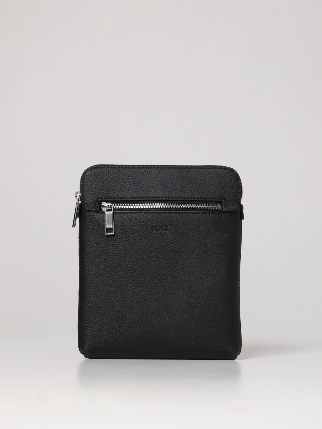 BOSS: shoulder bag for man - Black | Boss shoulder bag 50470491 online ...