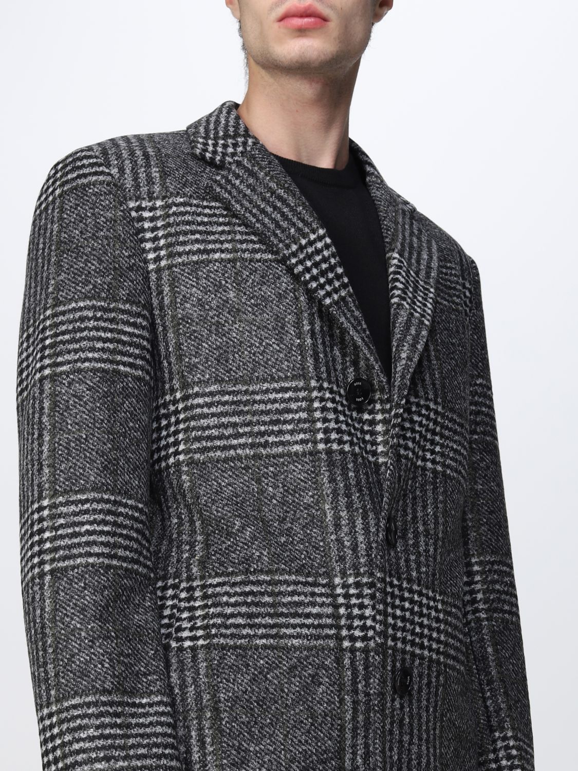 Coat Boss: Boss coat for man grey 5