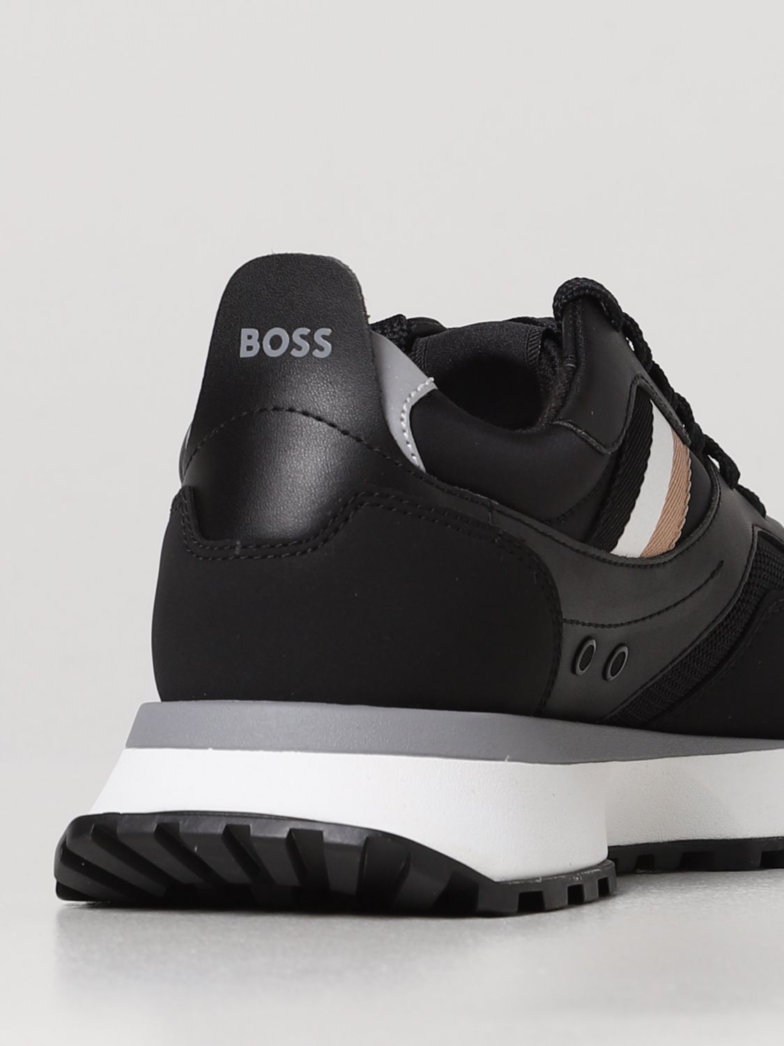BOSS: Zapatillas para Negro | Zapatillas Boss 50480546 en línea GIGLIO.COM