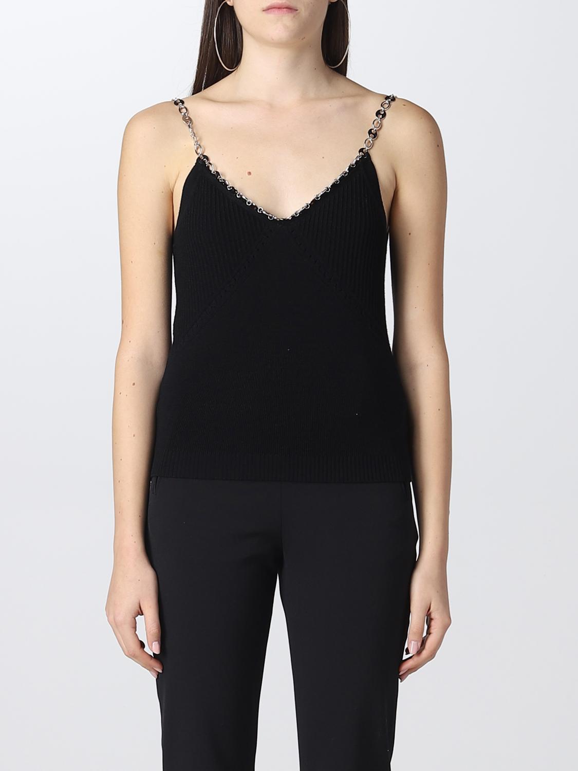 Top e Bluse Paco Rabanne: Top e bluse Paco Rabanne donna nero 1