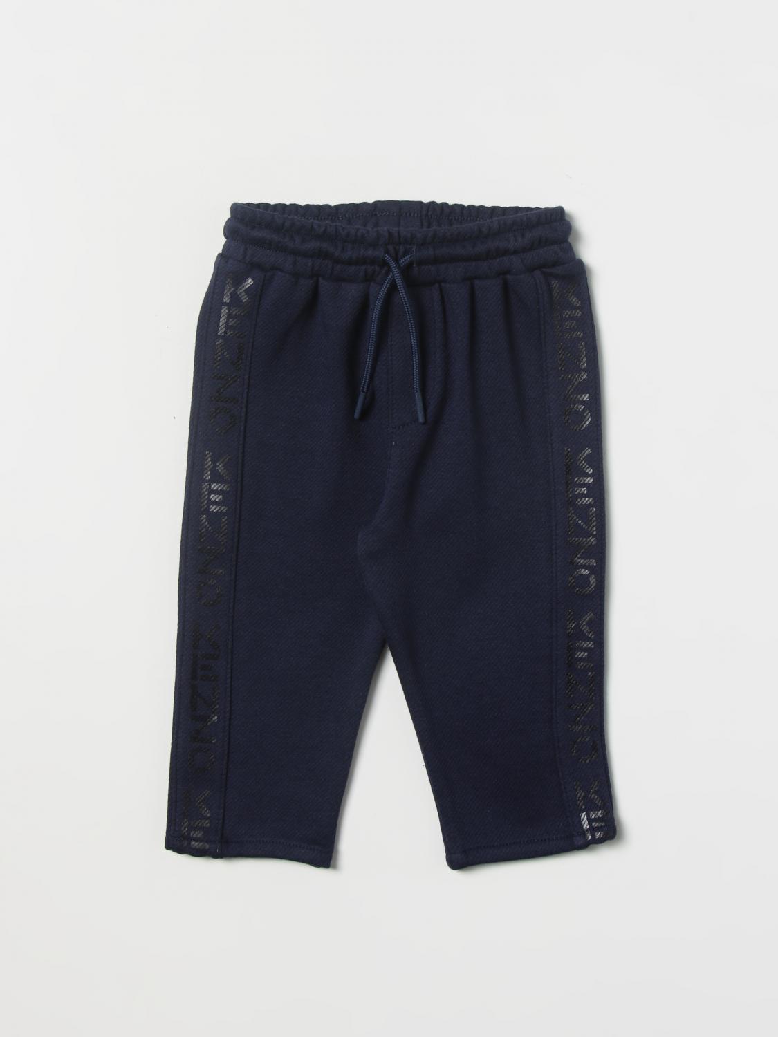 KENZO JUNIOR pants for baby Blue Kenzo Junior pants K04199 online