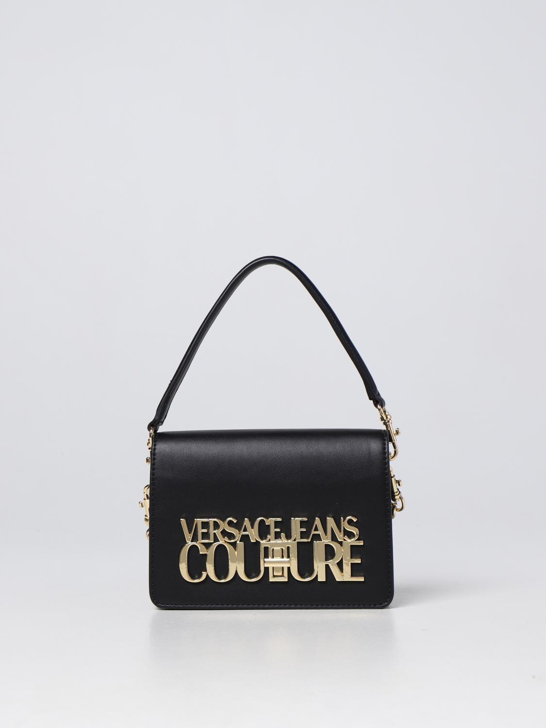 VERSACE JEANS COUTURE shoulder bag for woman Black Versace Jeans