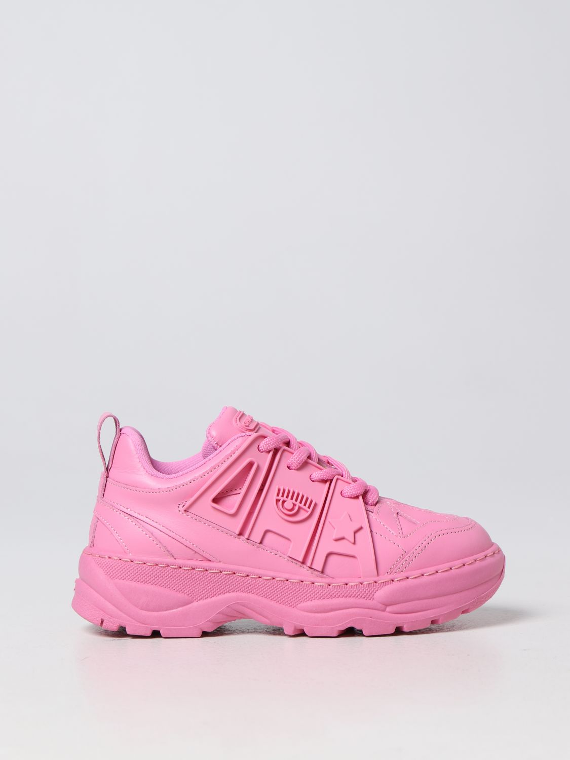 Chiara Ferragni Outlet: shoes for girl - Pink  Chiara Ferragni shoes  CFB150012 online at