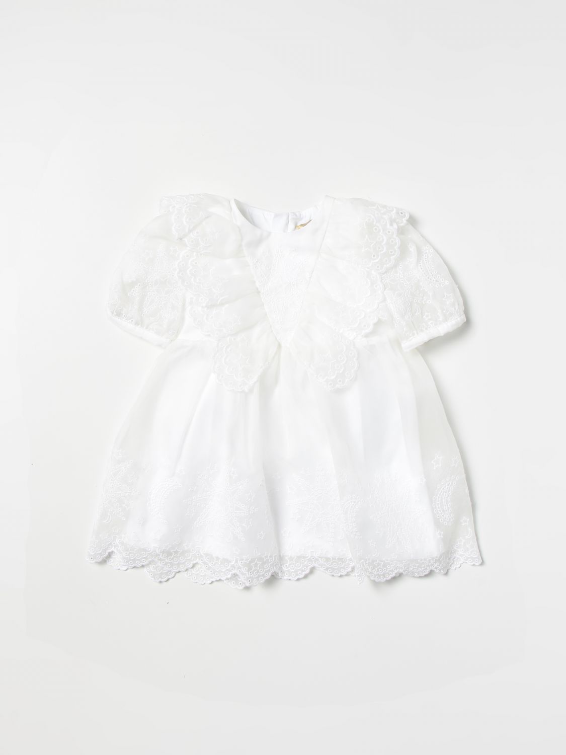 Romper Stella Mccartney: Stella Mccartney romper for baby white 1