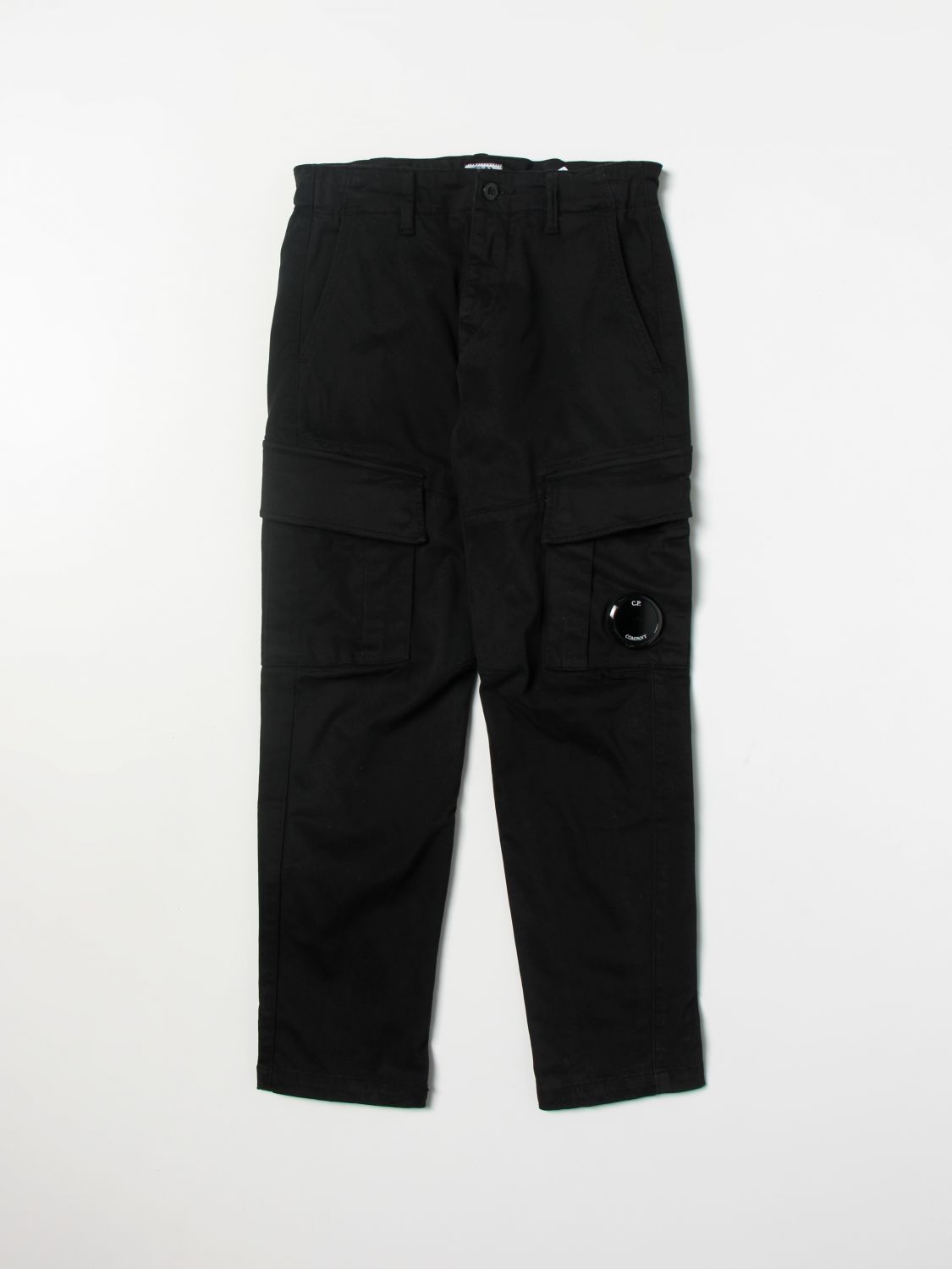 C.p. Company Trousers  Kids In Black