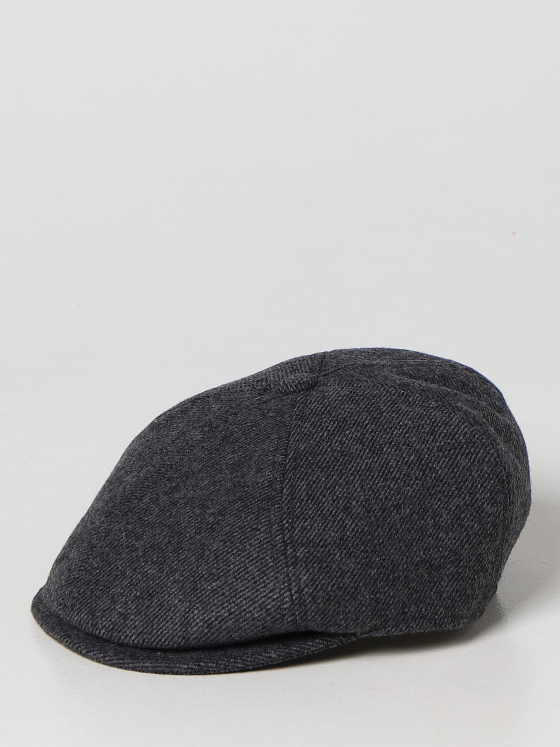 BARBOUR: hat for man - Grey | Barbour hat MHA0708 online at GIGLIO.COM