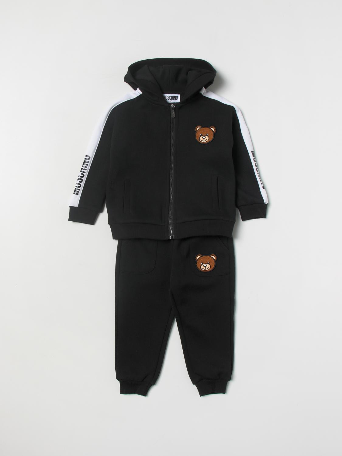 MOSCHINO BABY jumpsuit for baby Black Moschino Baby jumpsuit