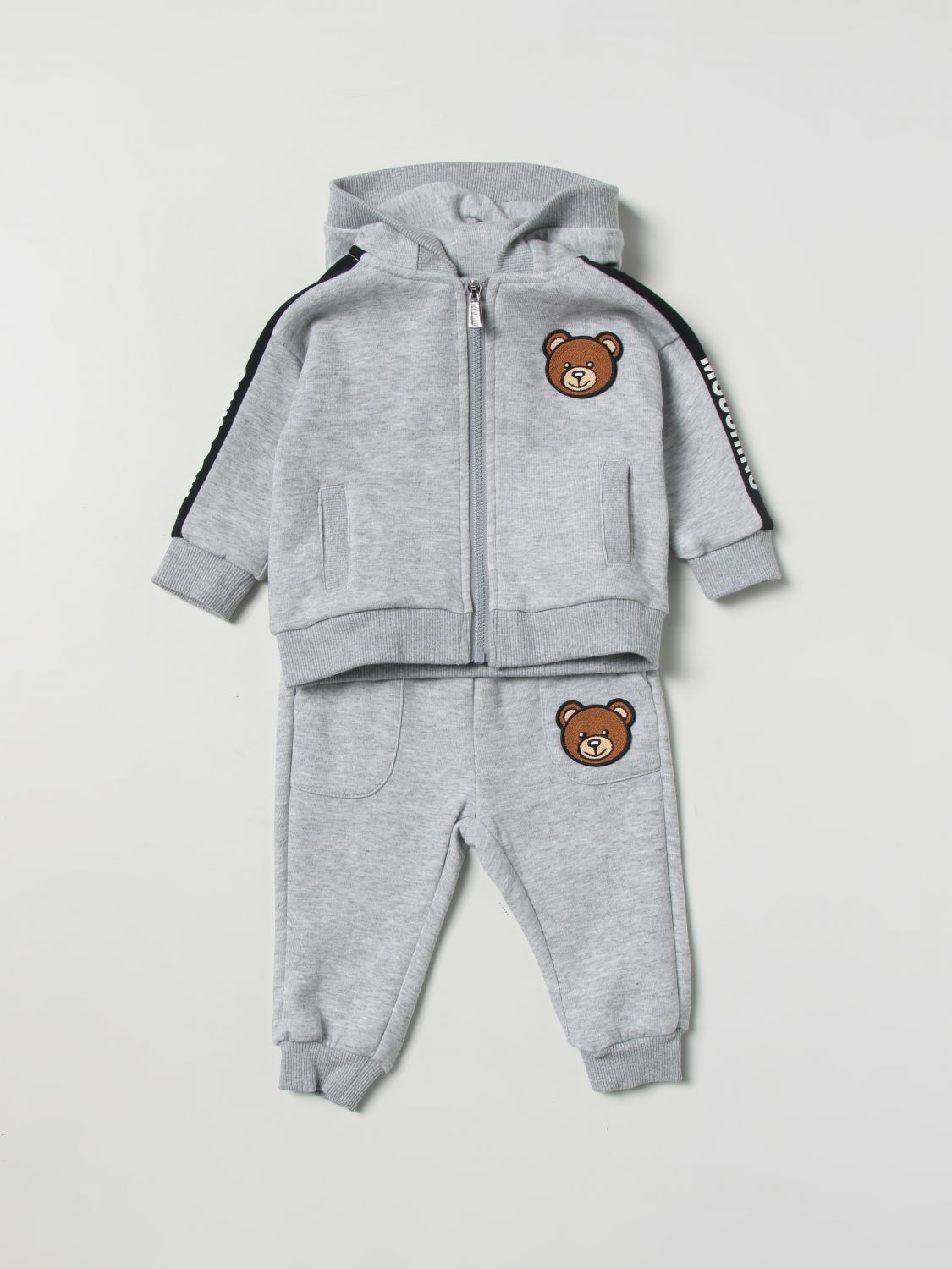Moschino Baby Jumpsuit  Kids Color Grey