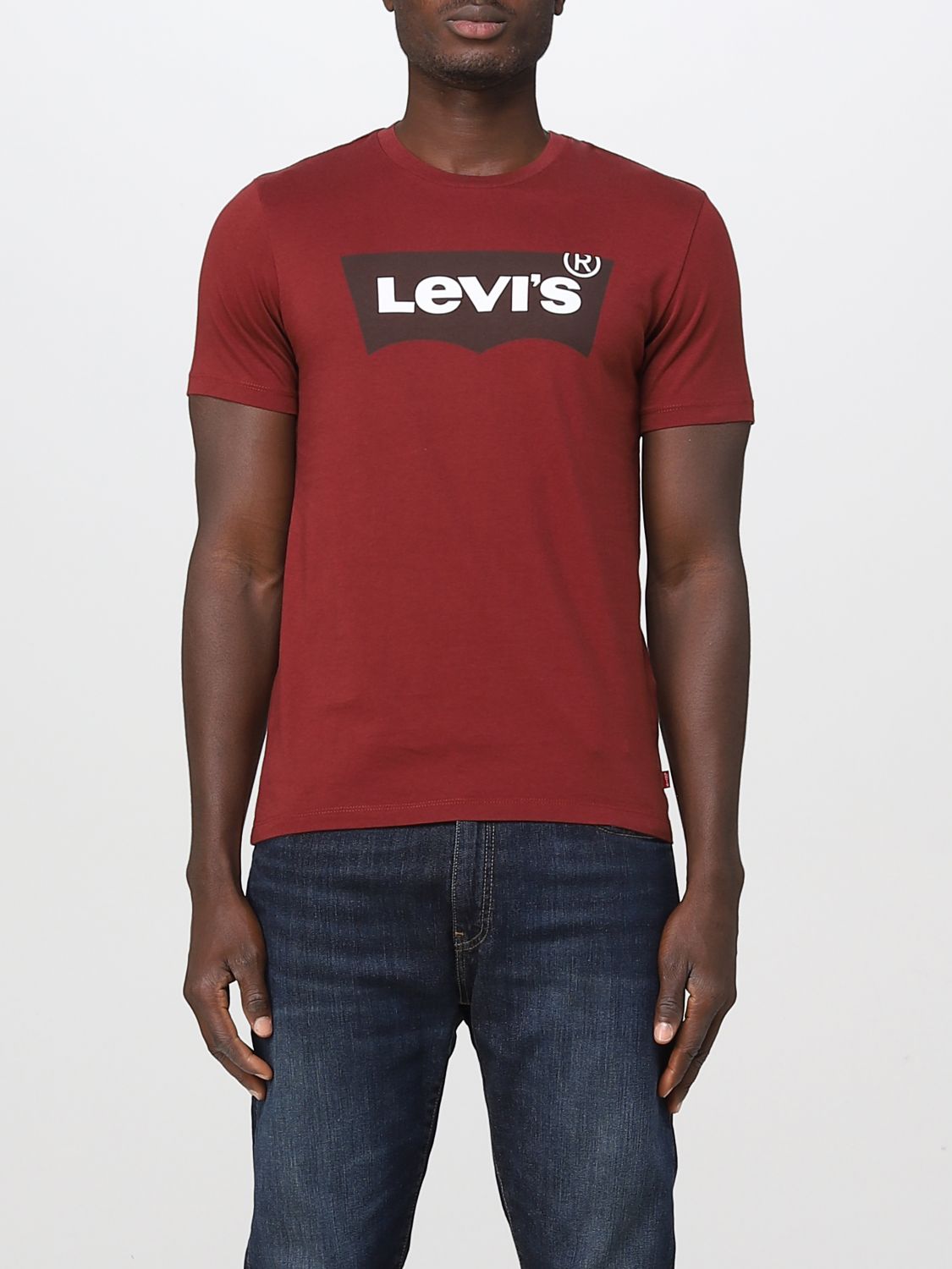 LEVI'S: t-shirt for man - Burgundy | Levi's t-shirt 224910476 online on  