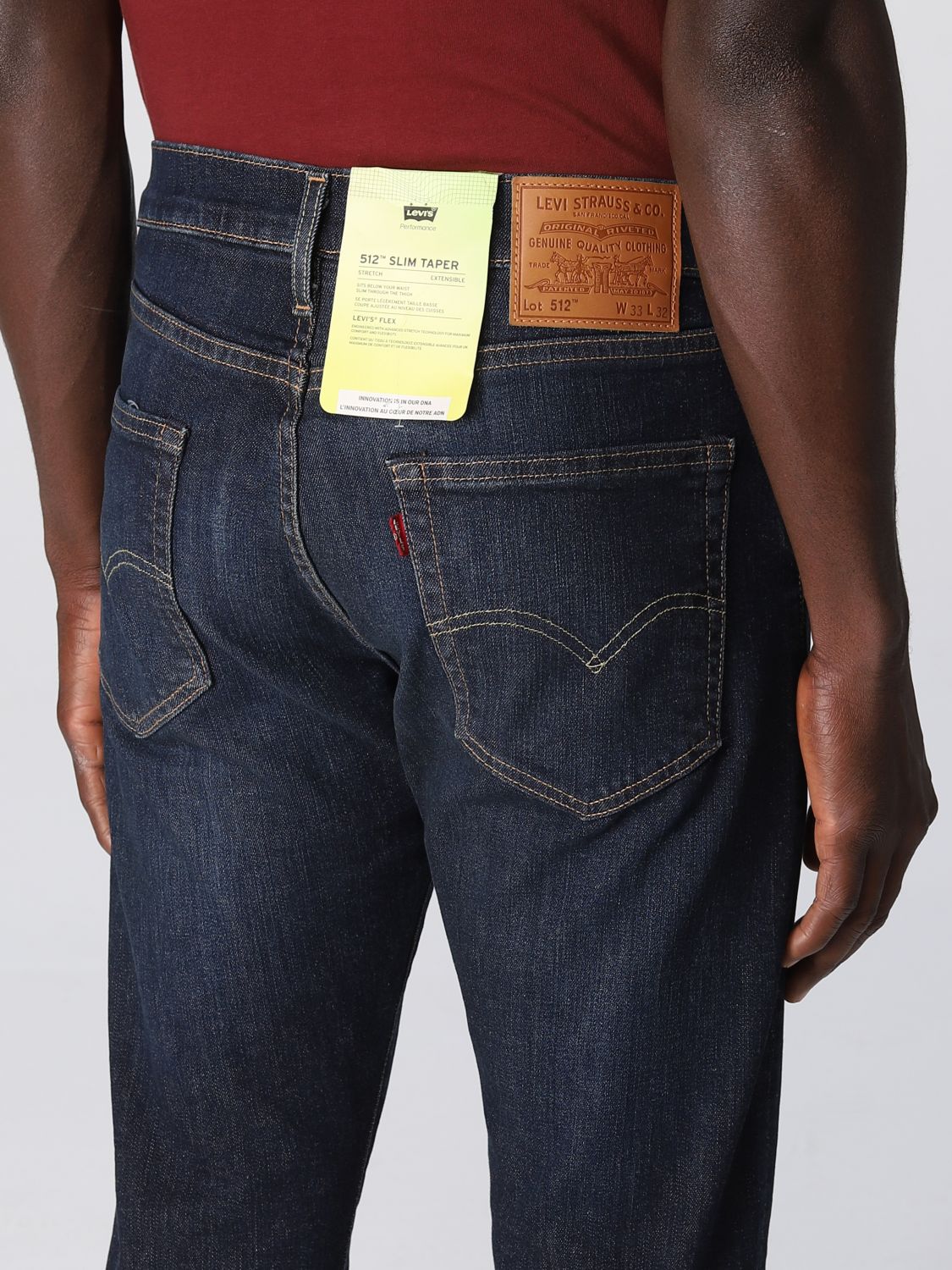 LEVI'S: jeans for man - Navy | Levi's jeans 288330633 online on 