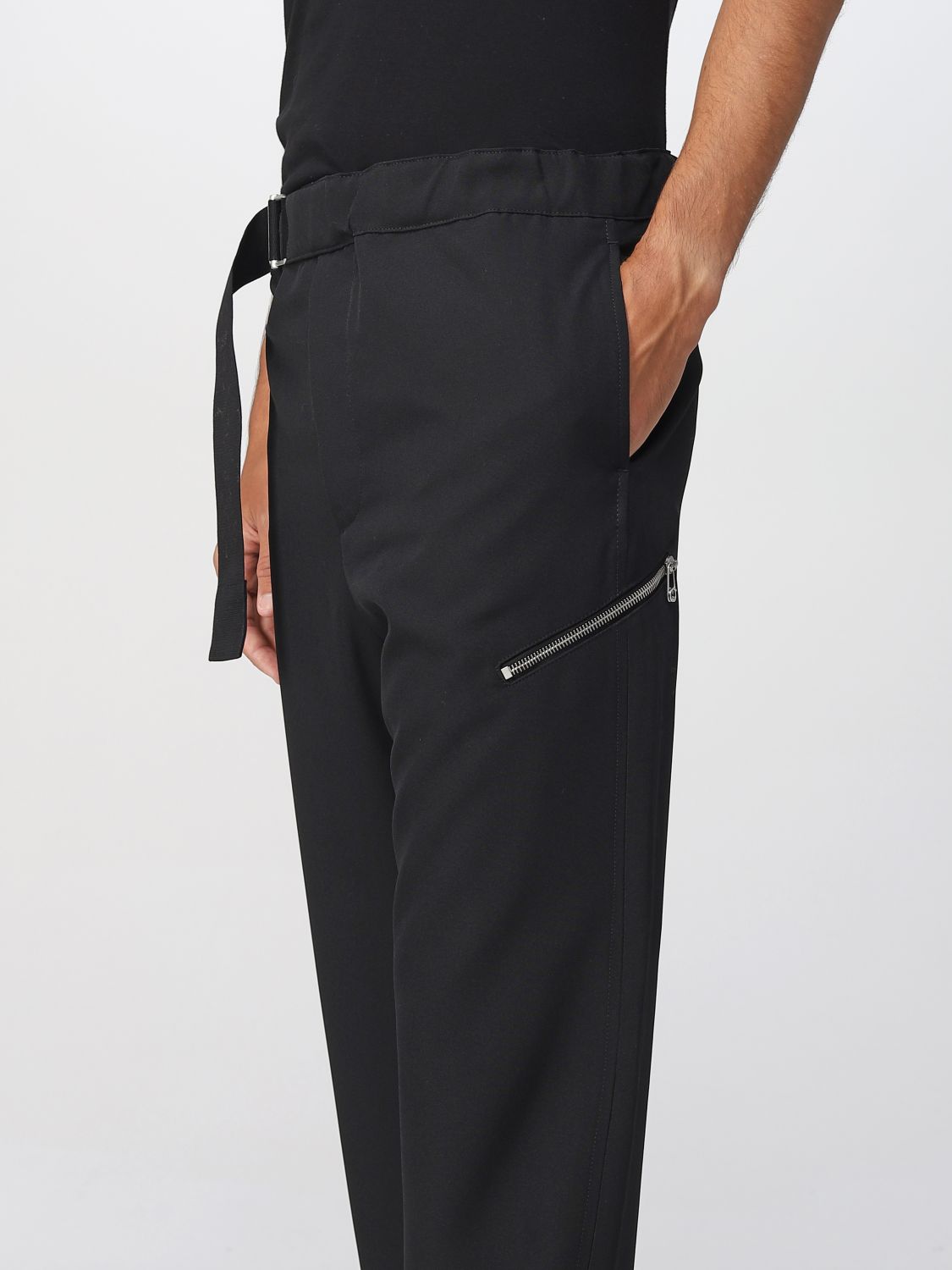 Trousers Oamc: Oamc trousers for men black 3
