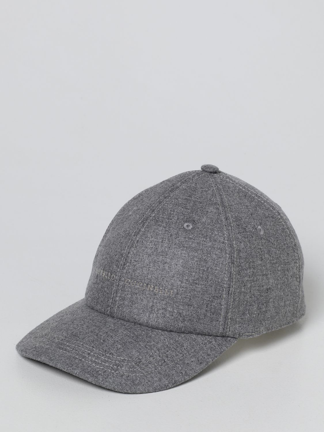 Hat Brunello Cucinelli: Brunello Cucinelli hat for men grey 1
