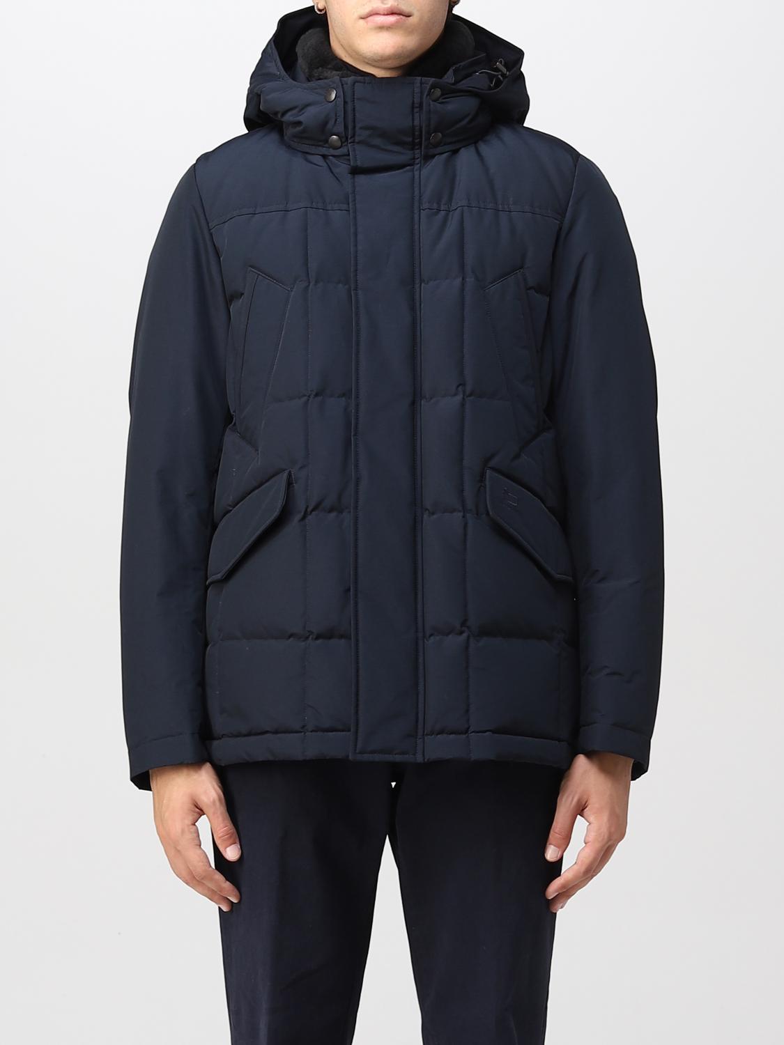 WOOLRICH: jacket for man - Blue | Woolrich jacket CFWOOU0621MRUT0001 ...