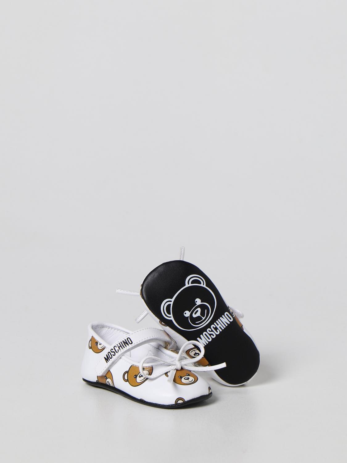 MOSCHINO BABY shoes for baby White Moschino Baby shoes 71651 online on