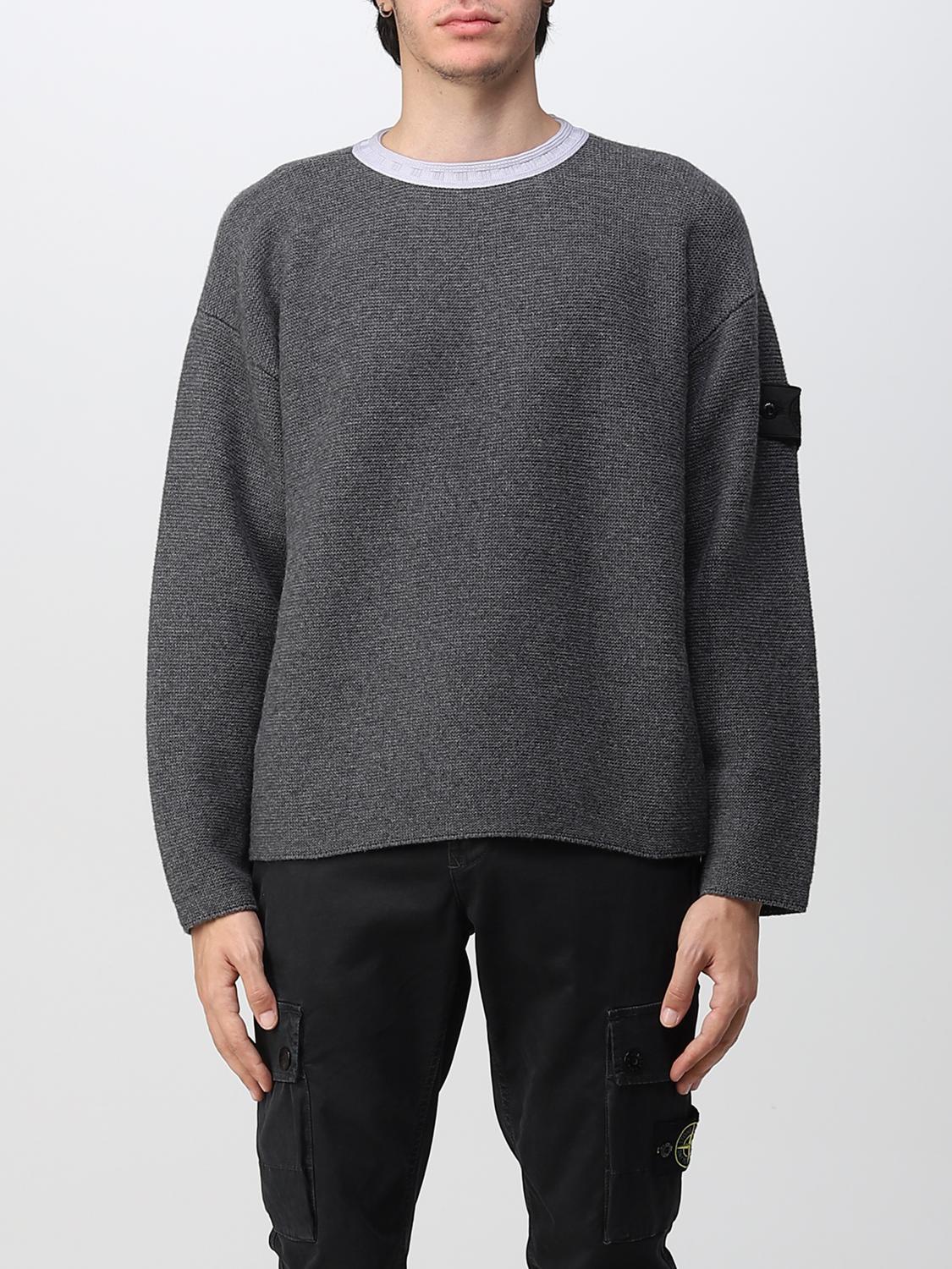 Stone Island Jumper Men In Blue ModeSens