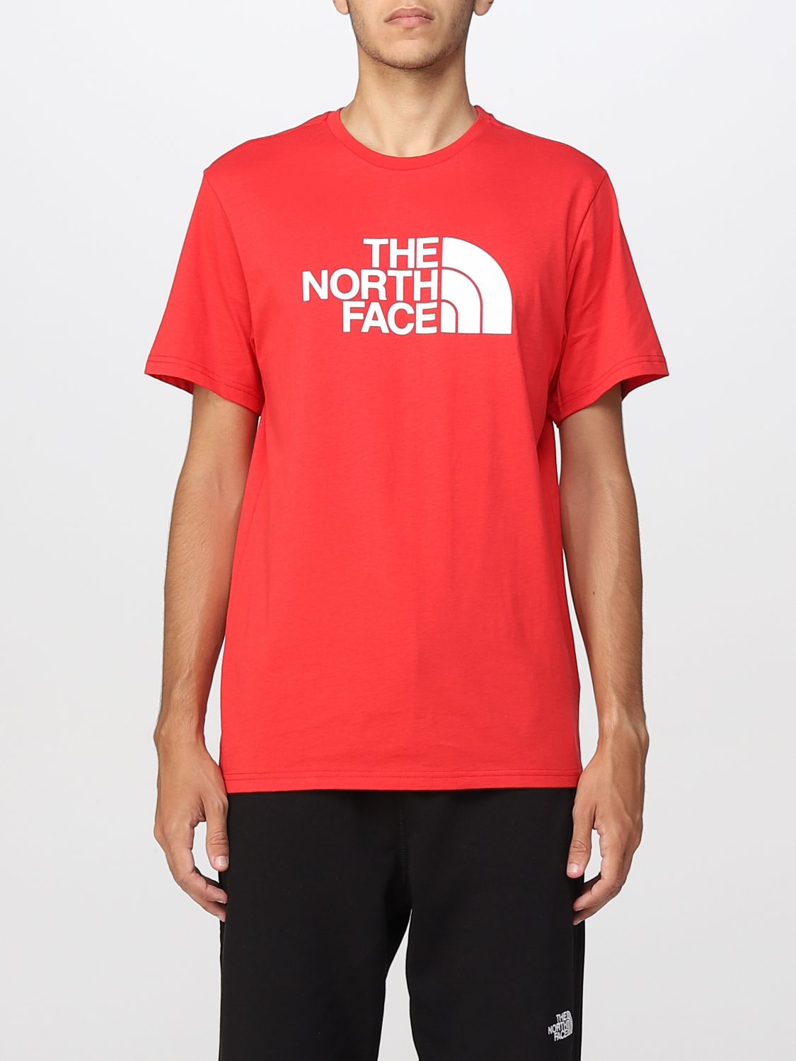 THE NORTH FACE: t-shirt for man - Red | The North Face t-shirt NF0A2TX3 ...