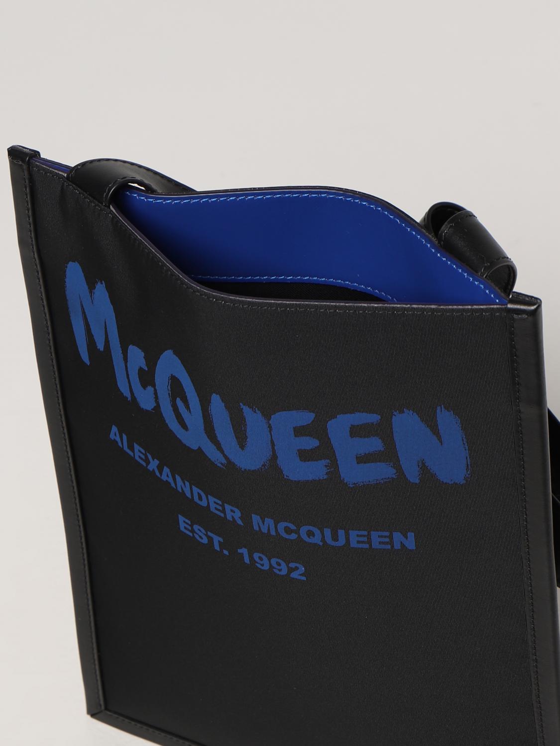 ALEXANDER MCQUEEN shoulder bag for man Black Alexander Mcqueen