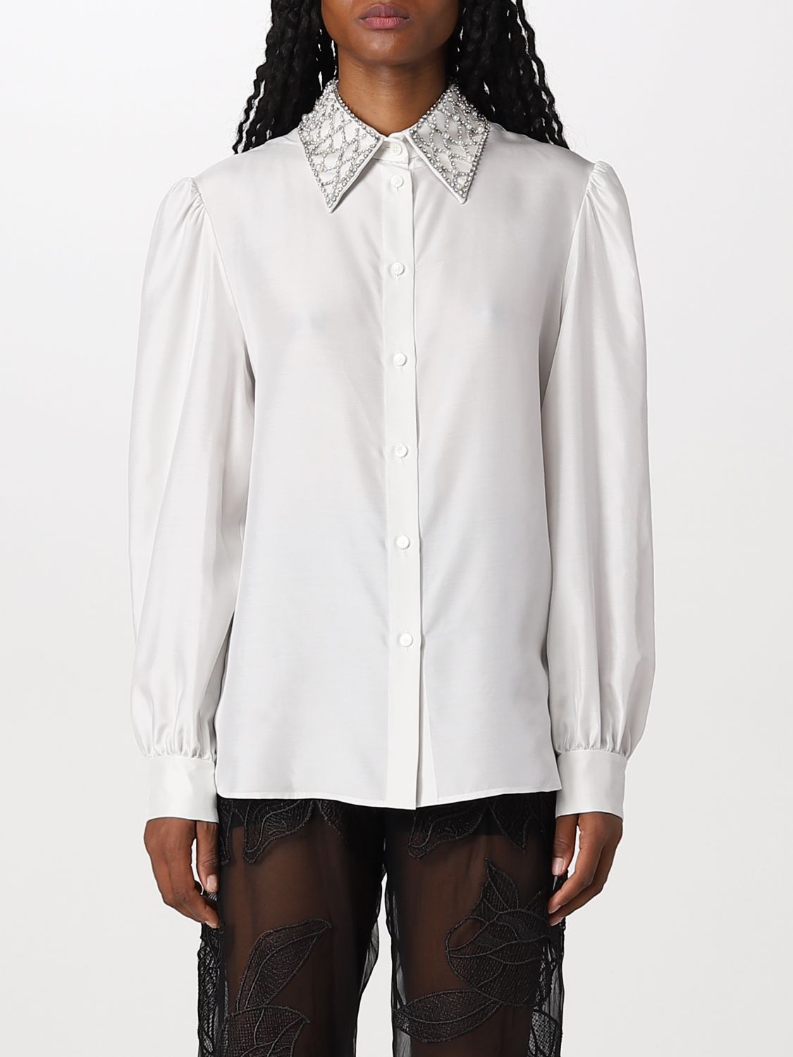 ALBERTA FERRETTI: shirt for woman - White | Alberta Ferretti shirt ...