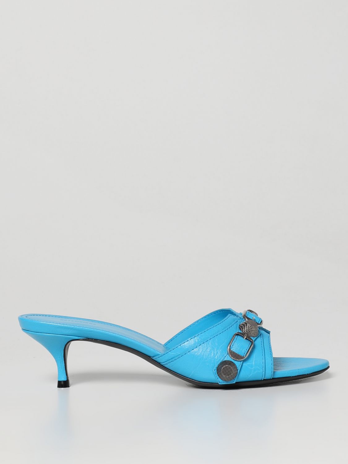 Balenciaga Heeled Sandals  Woman Color Blue