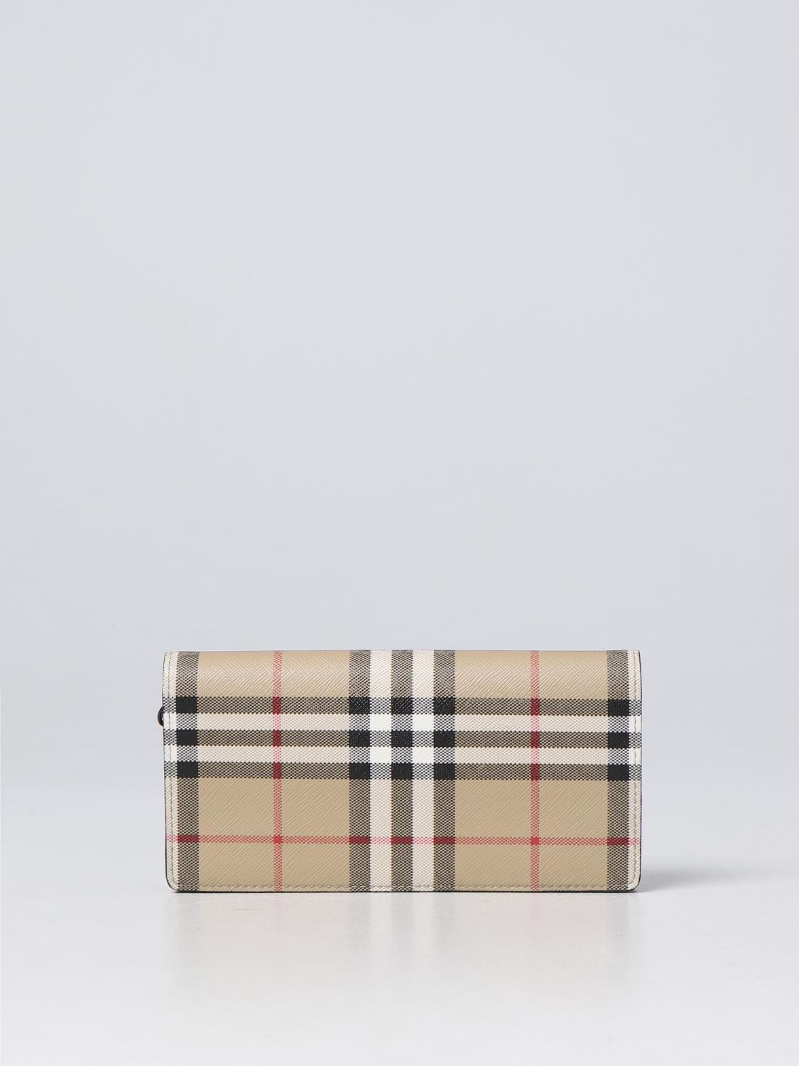 BURBERRY: wallet for man - Black | Burberry wallet 8057952 online on  