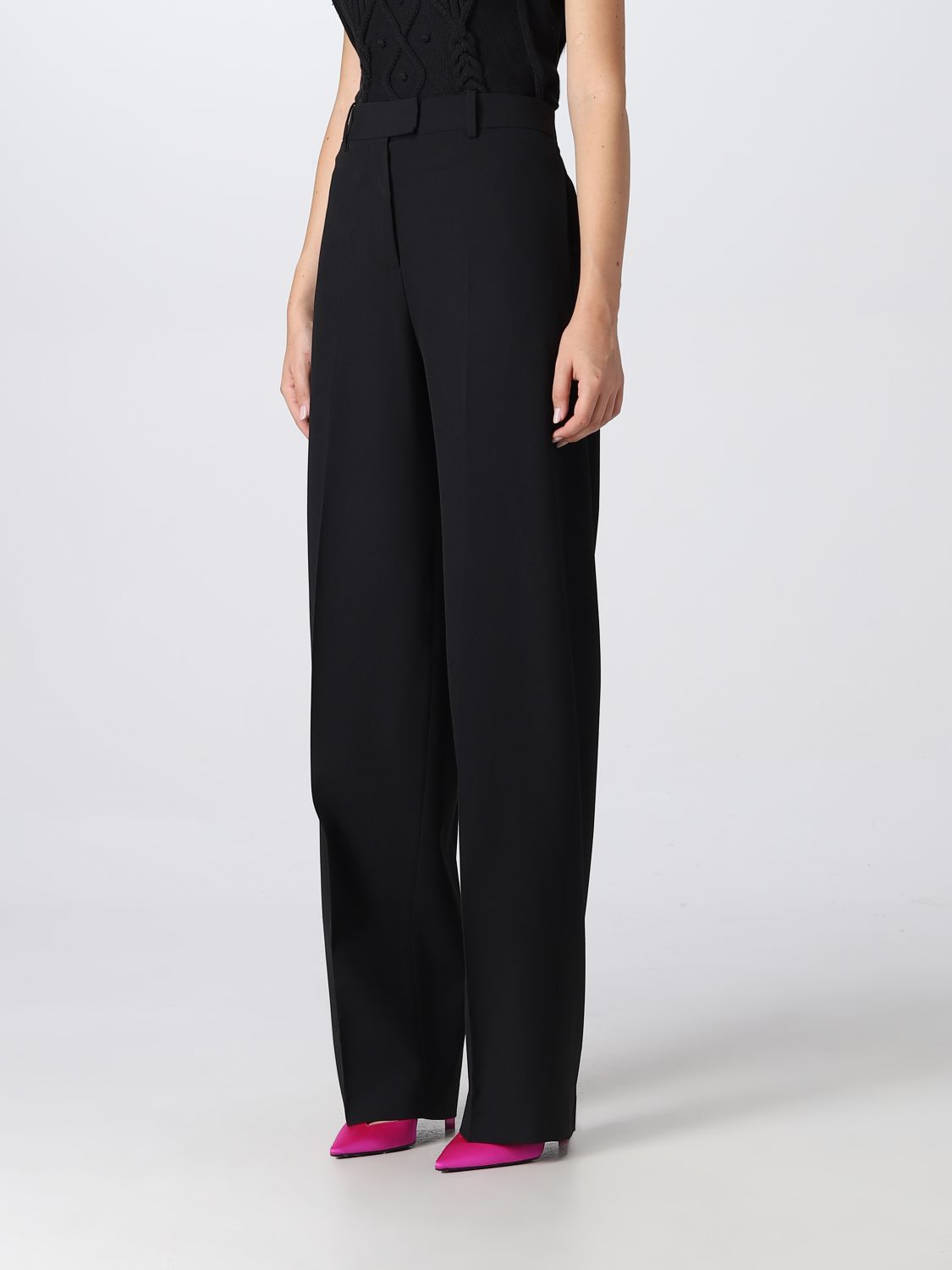 THE ATTICO: pants for woman - Black | The Attico pants 228WCP43E057100 ...