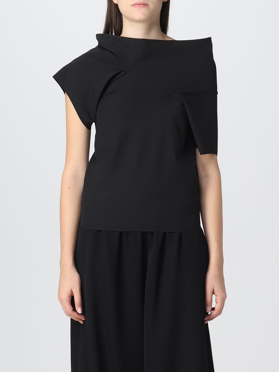 MM6 MAISON MARGIELA: top for woman - Black | Mm6 Maison Margiela top ...