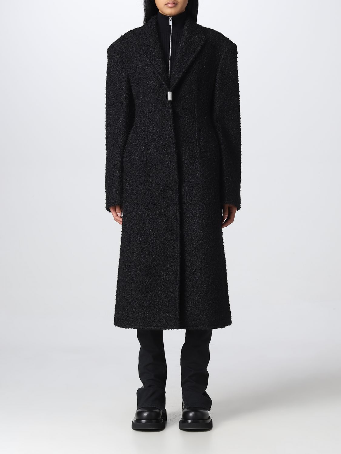ALYX: coat for woman - Black | Alyx coat AAWTA0097FA01 online on GIGLIO.COM