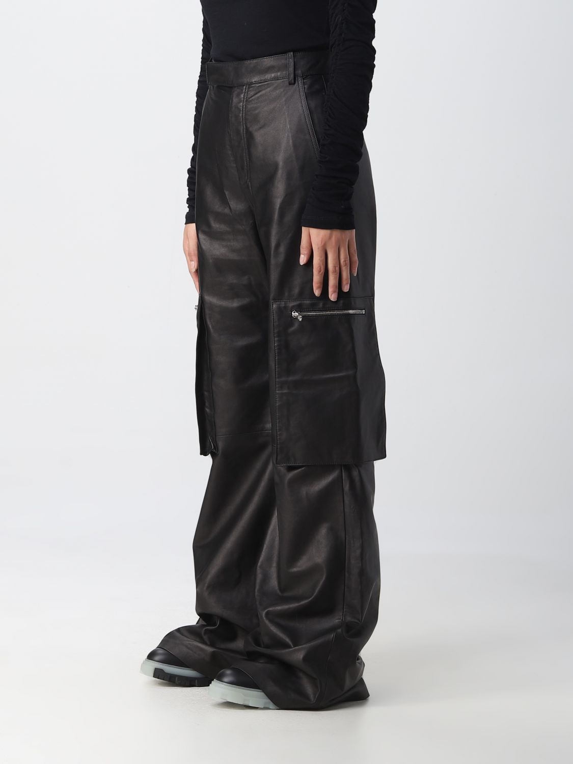 Pantalone Amiri: Pantalone Amiri donna nero 3