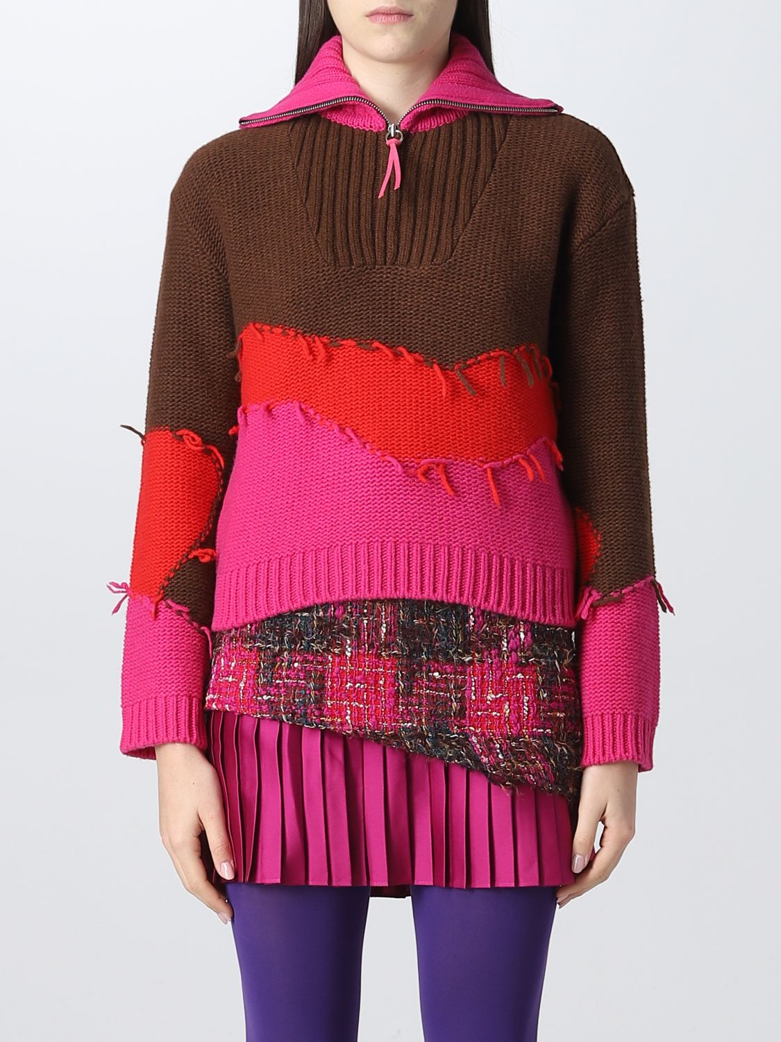 ANDERSSON BELL: sweater for woman - Multicolor | Andersson Bell sweater ...
