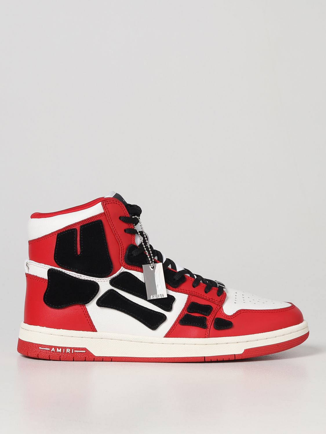 Amiri Men's Red Other Materials Sneakers | ModeSens