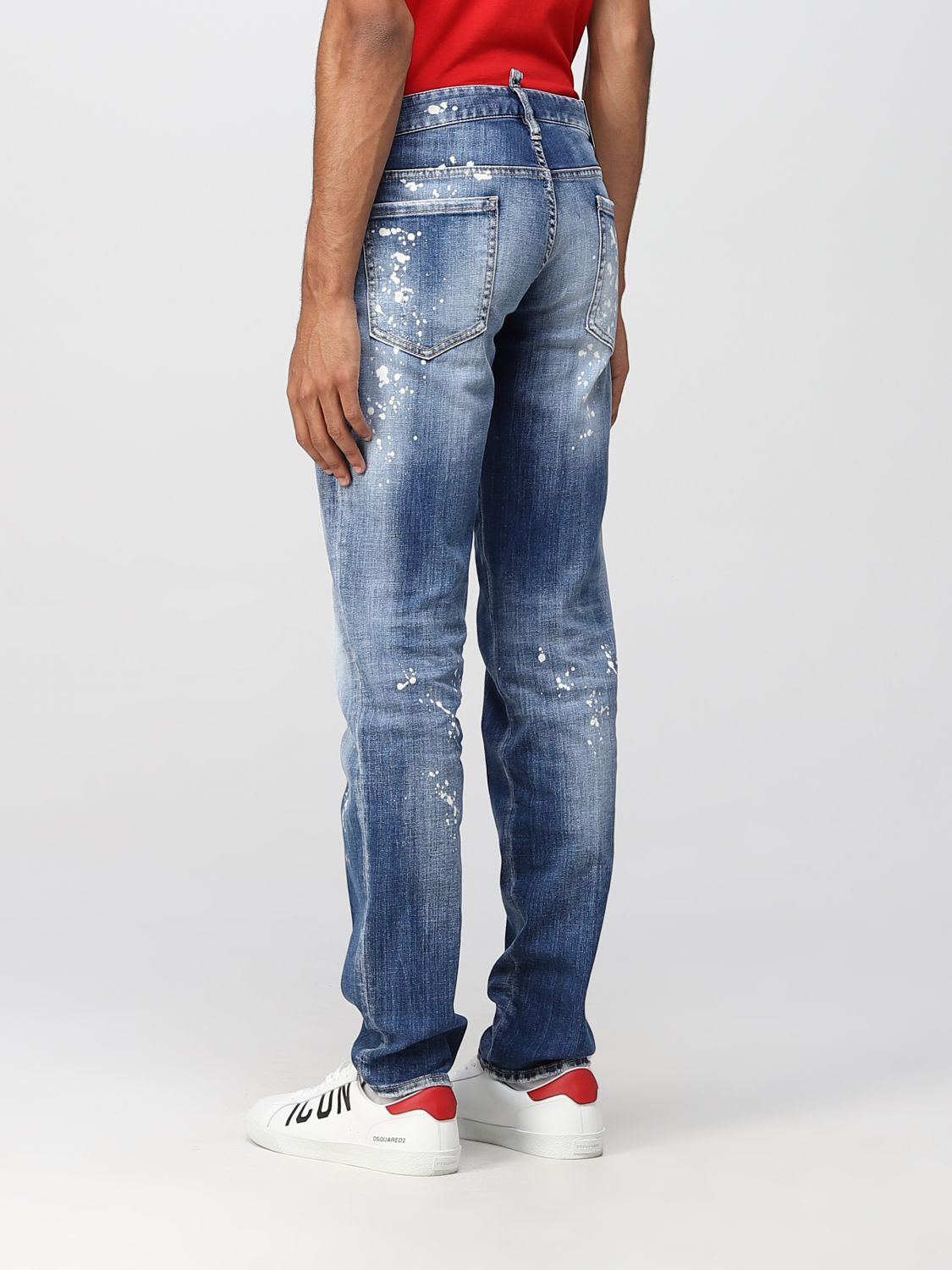 DSQUARED2: Jeans para Azul Oscuro | Dsquared2 en línea en GIGLIO.COM