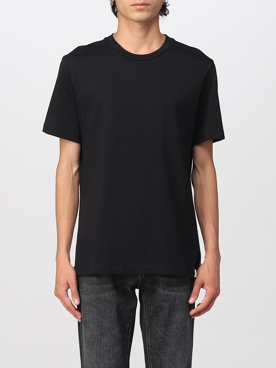 PAOLO PECORA: t-shirt for man - Black | Paolo Pecora t-shirt F0114142 ...