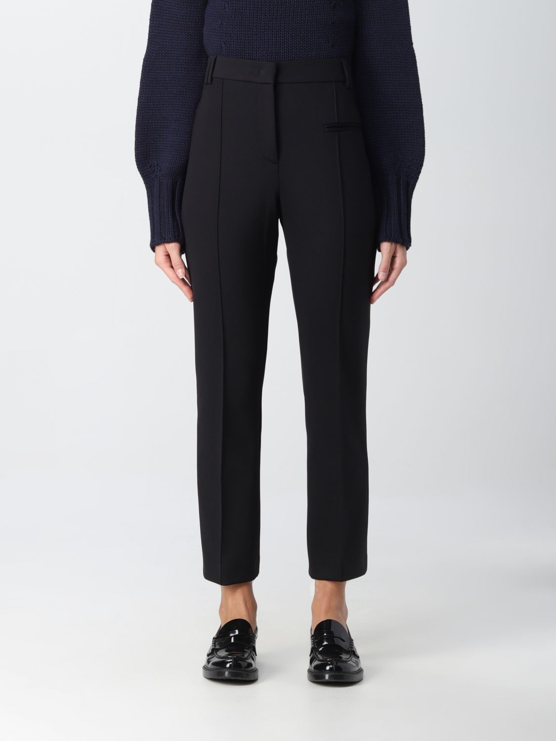 FABIANA FILIPPI: pants for woman - Black | Fabiana Filippi pants ...