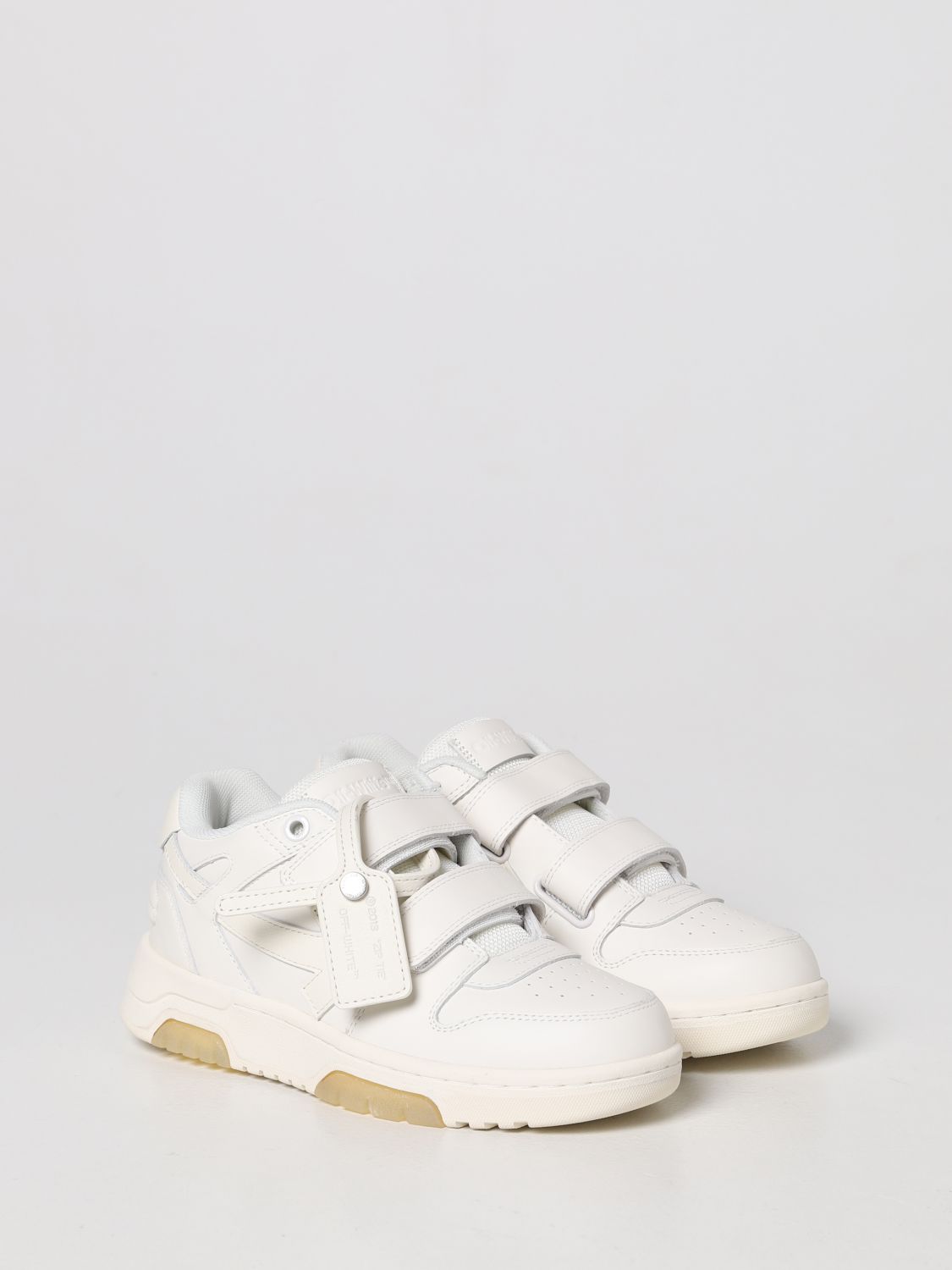 Scarpe Off-White: Sneakers Out Of Office Off-White in pelle bianco 2
