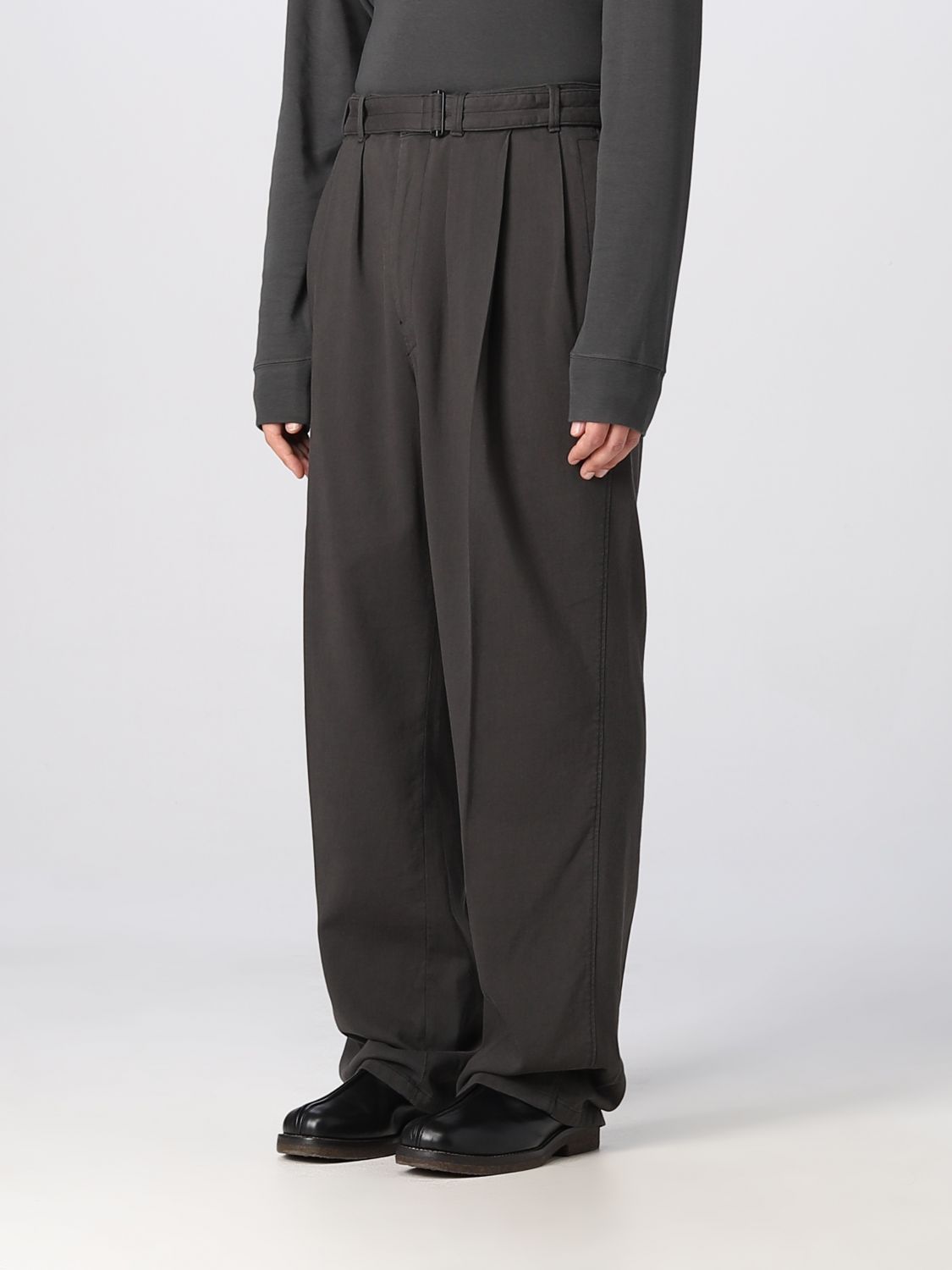Trousers Lemaire: Lemaire trousers for men black 4