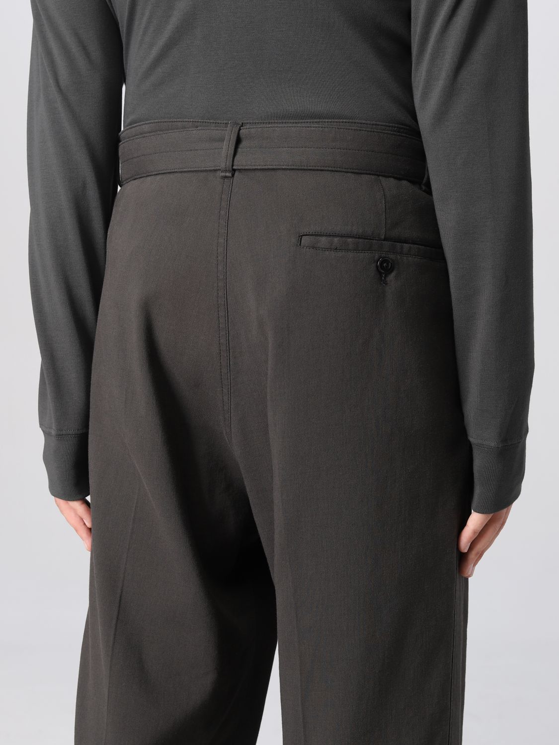 Trousers Lemaire: Lemaire trousers for men black 5