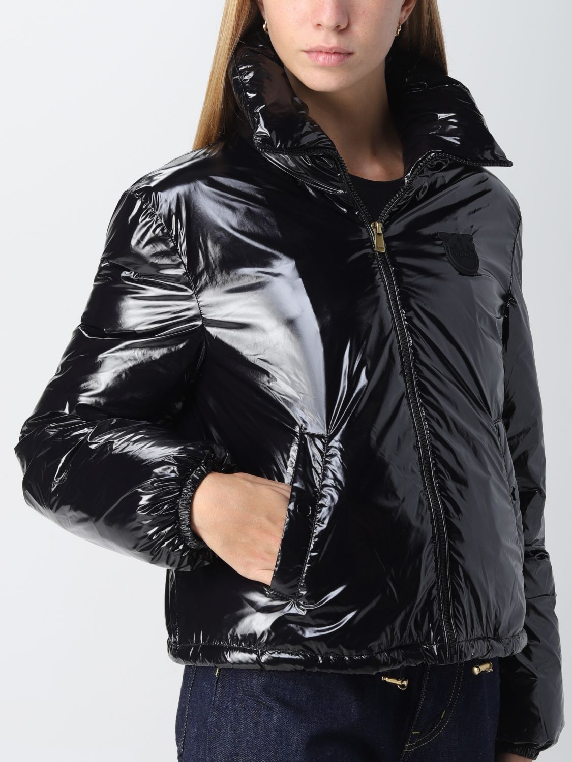 Onderzoek Salie uitroepen Pinko Outlet: jacket for woman - Black | Pinko jacket 1G1809A00N online on  GIGLIO.COM