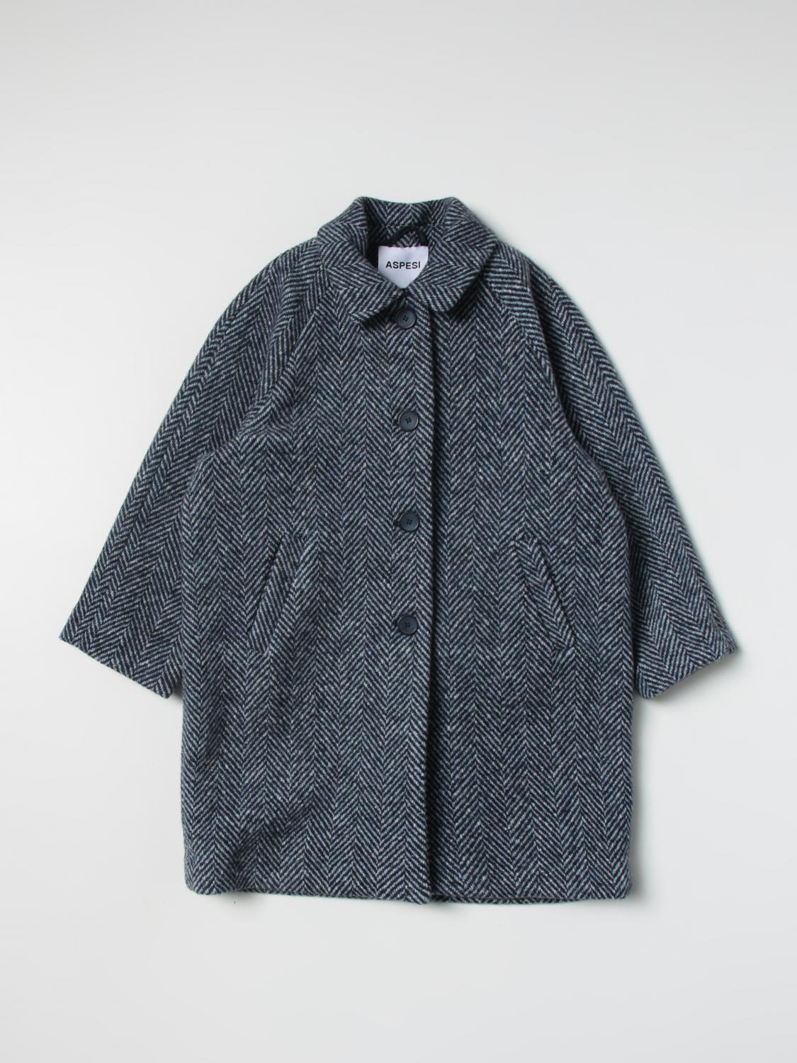 Aspesi Coat  Kids Color Blue